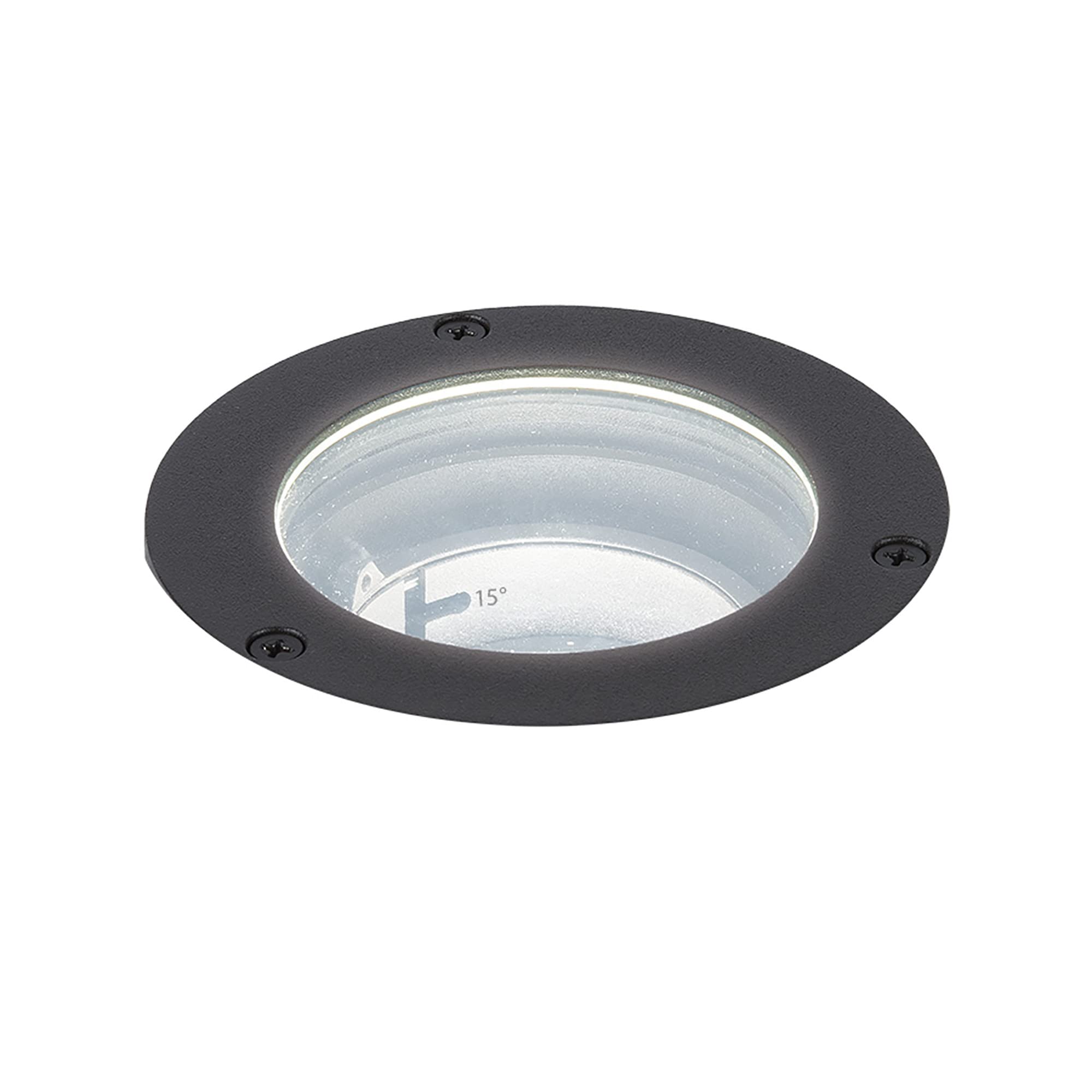 WAC Landscape Lighting, 3in Inground Light LED 120V with Adjustable Beam Angle and Integral Brightness Control 3000K in Bronze