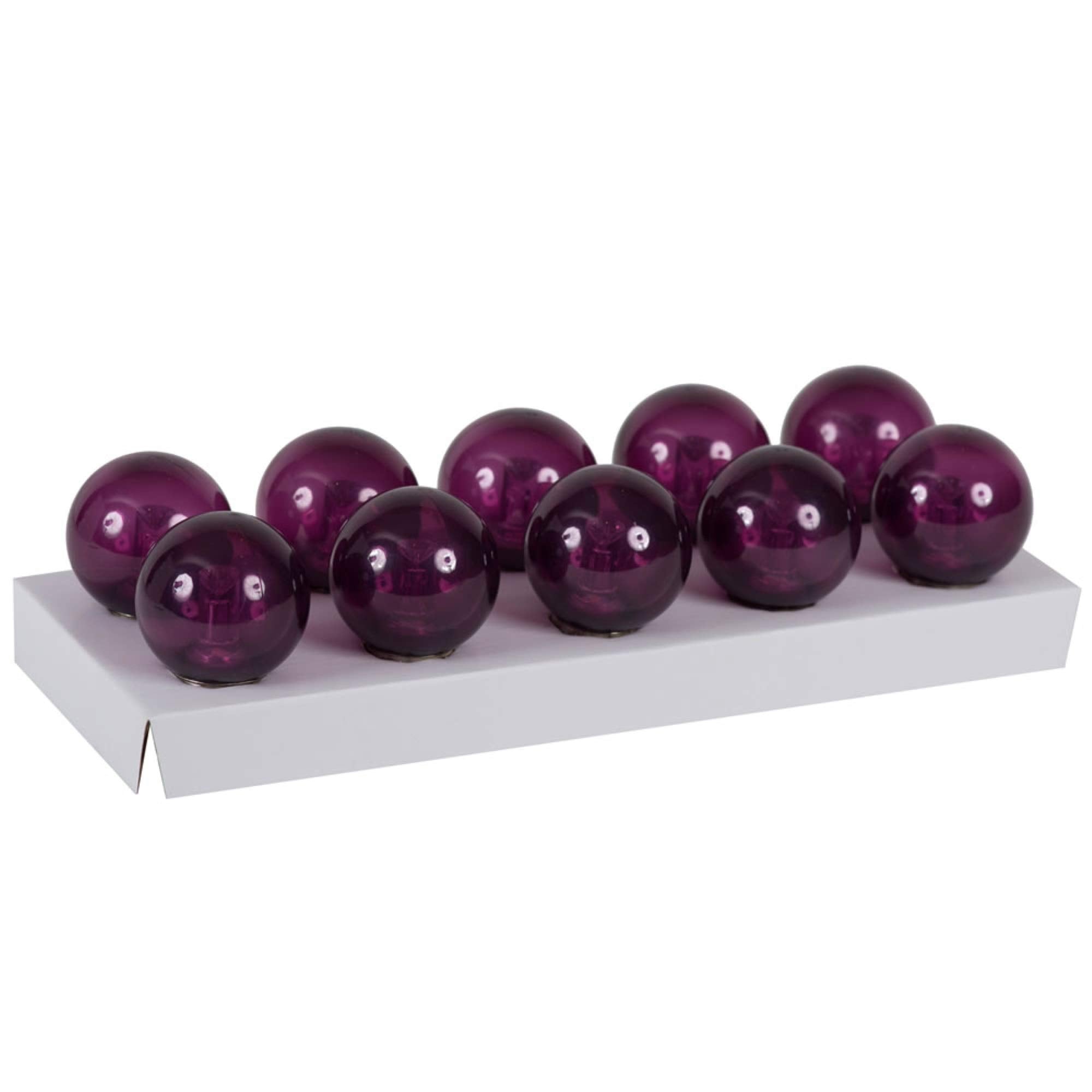 Vickerman G50 Purple SMD Tube LED Bulb, 10/Bag