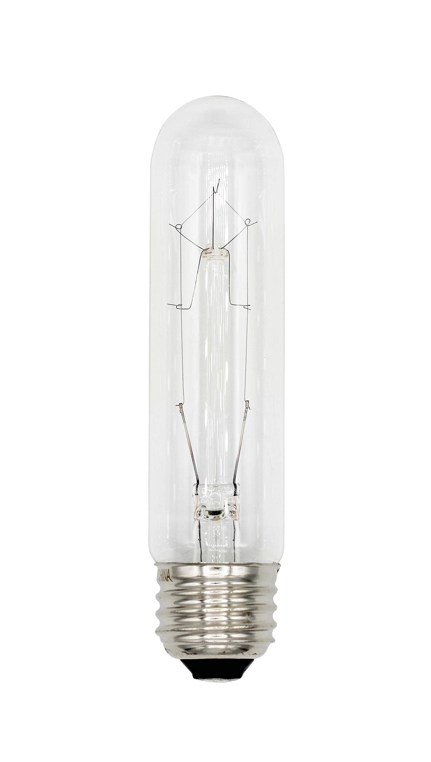 Creative Hobbies® Incandescent Light Bulbs, 25W T10 Clear, E26 Base, 4 Count, Model 308