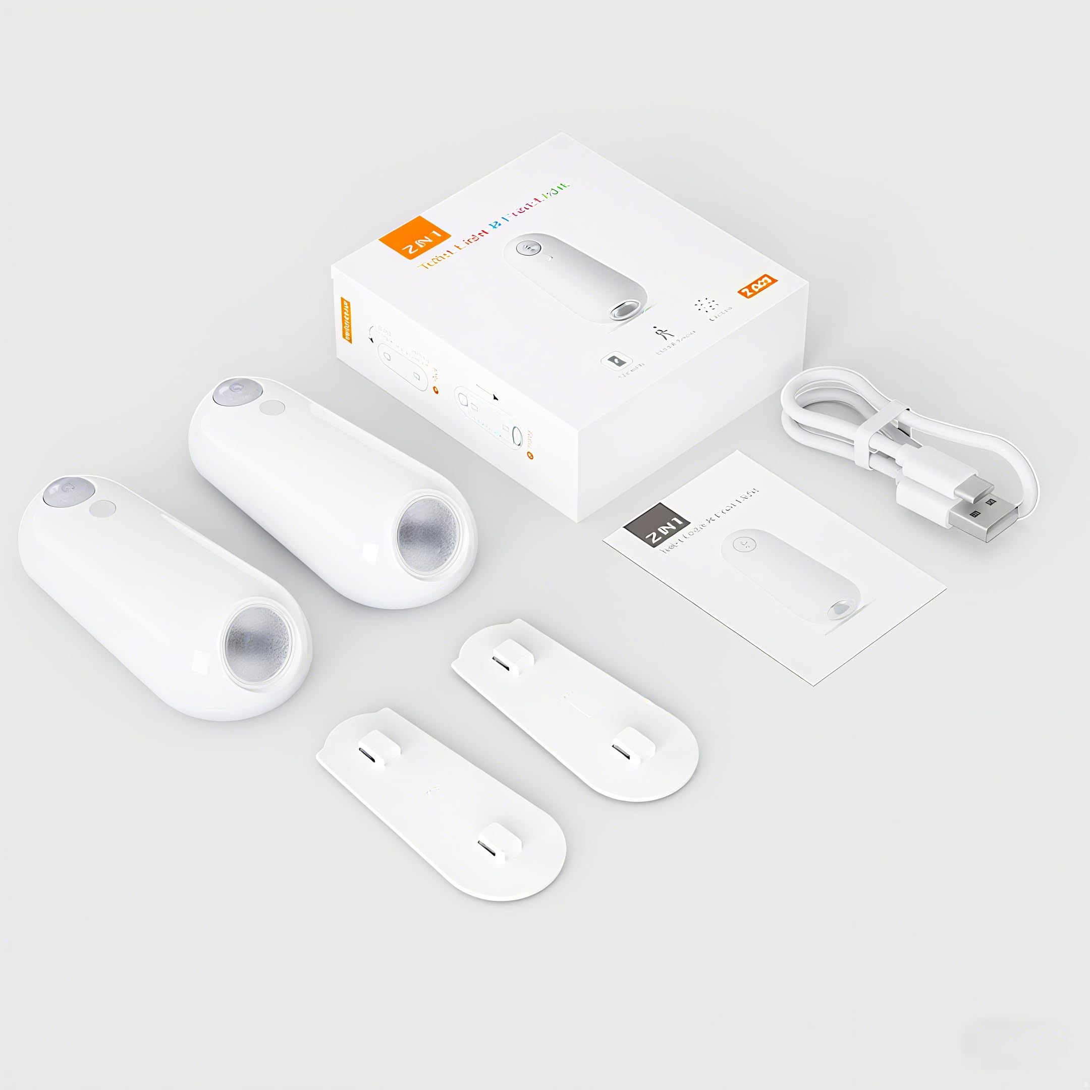 Toilet Night Light Motion Sensor  8 Color Changing Led Wall Motion Sensor Light Indoor Bathroom Accessories Decor  Inside Toilet Lights Christmas Stocking Stuffers For Men Kids Birthday Gifts (1 Pack)