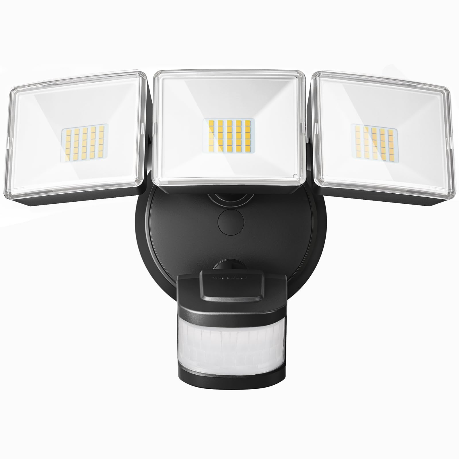 OREiN 4500LM/30W Flood Lights Outdoor, 180?/50FT Motion Sensor Outdoor Lights 3 Modes Dusk to Dawn IP65 Waterproof LED Security 
