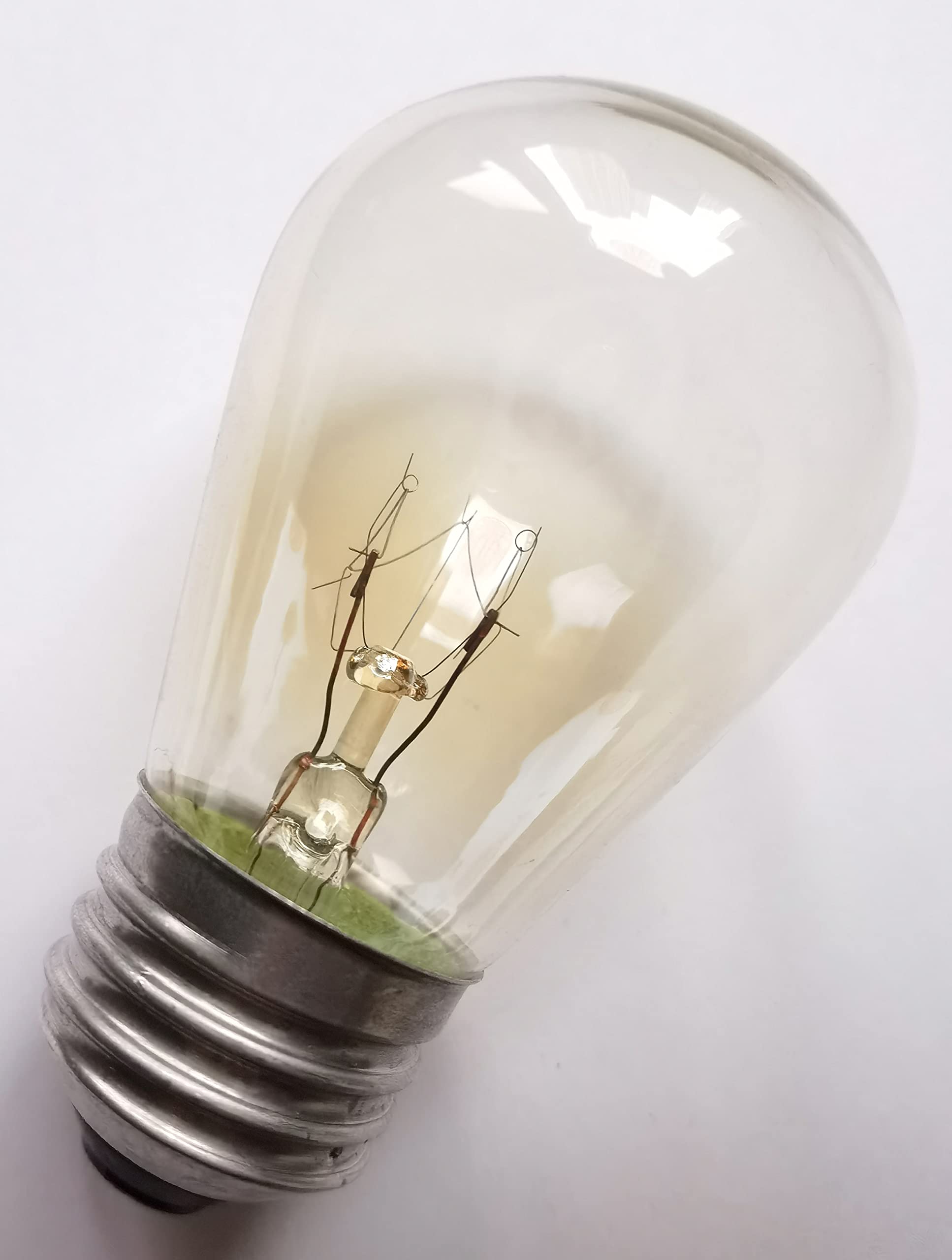 Rolay S14 Outdoor Light Bulbs, 11W Warm White, Clear Glass, E26 Base, Pack of 16