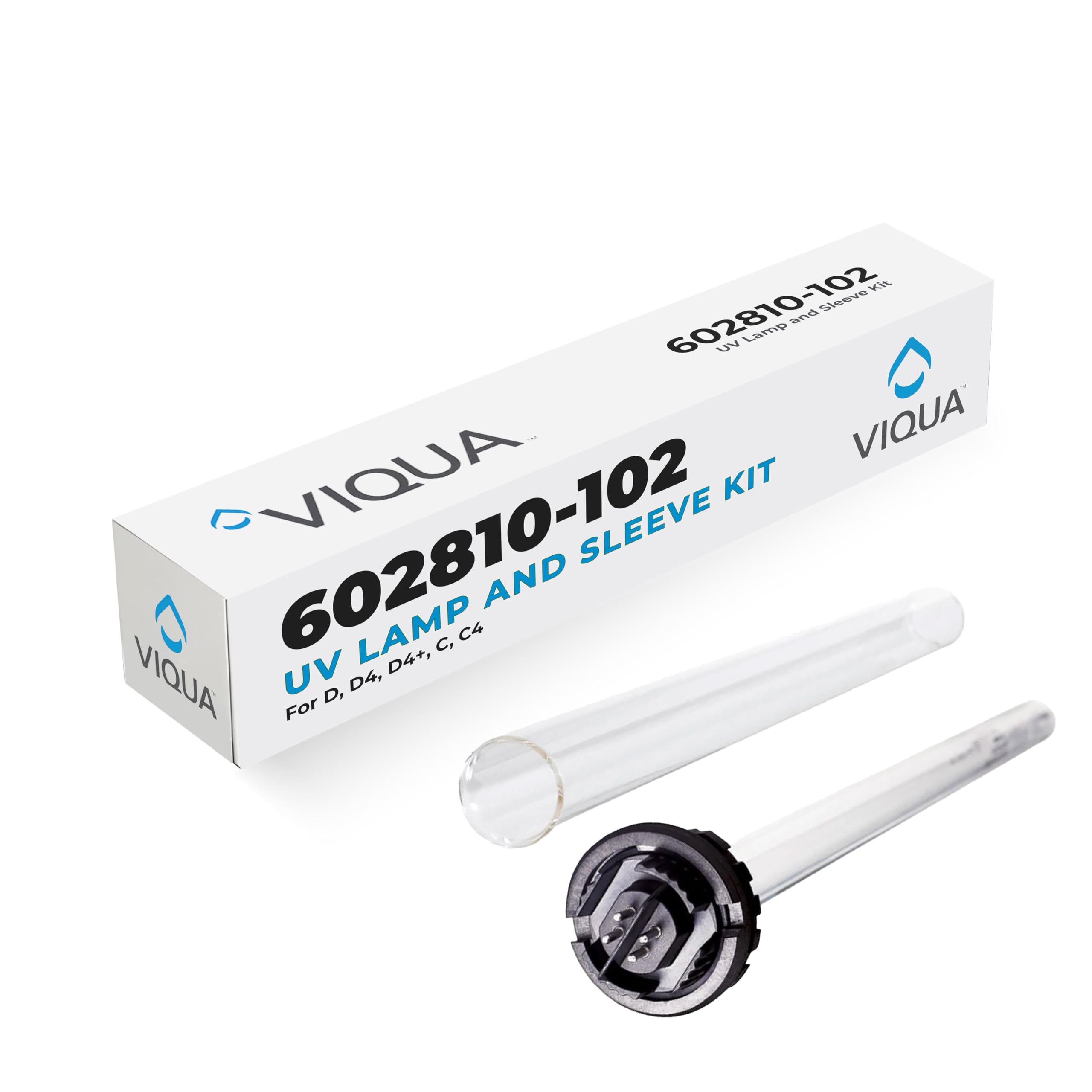 Viqua 602810-102 UV Lamp and Sleeve Kit for D, D4, D4+, C, C4
