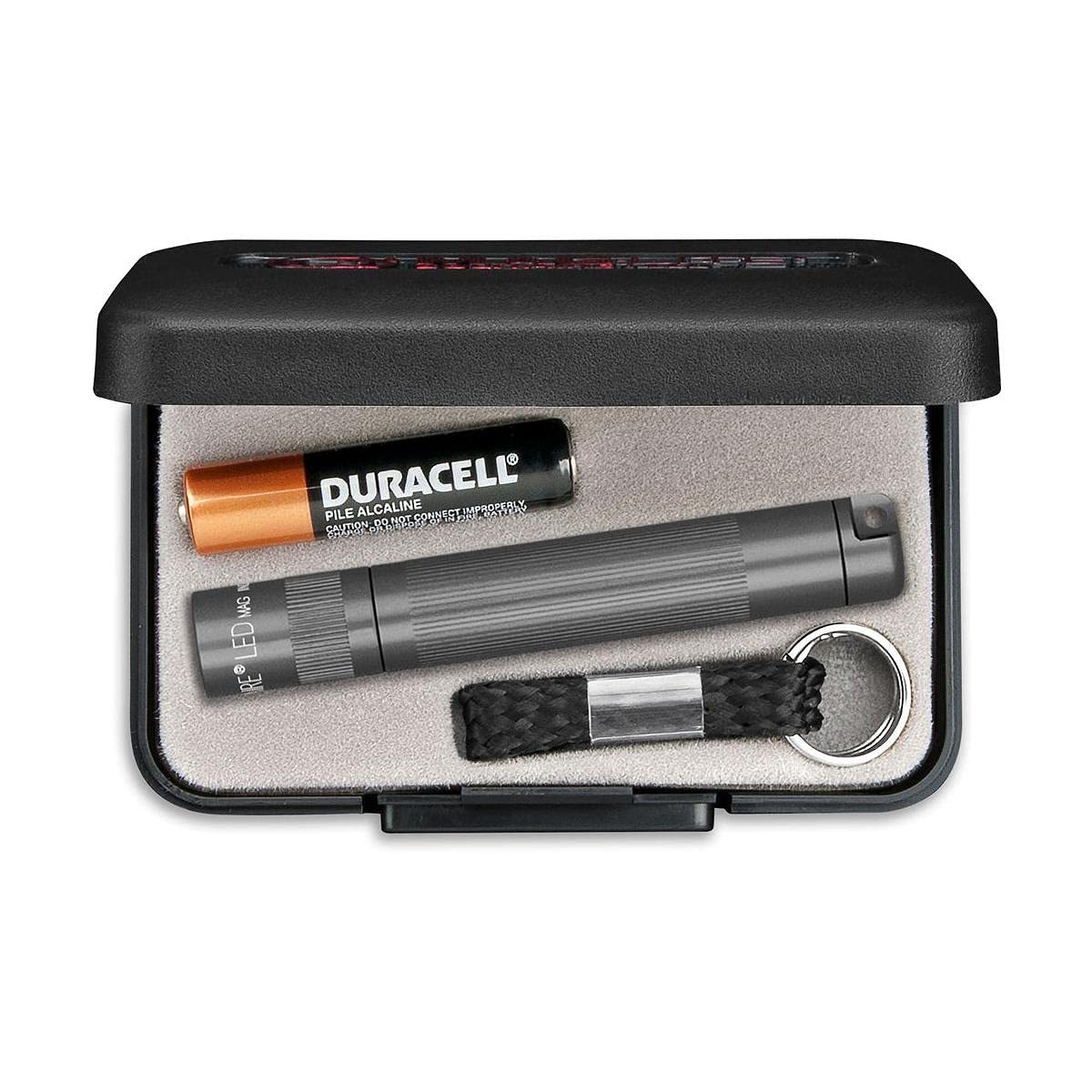 Maglite Solitaire Led 1Aaa Flashlight, Gray