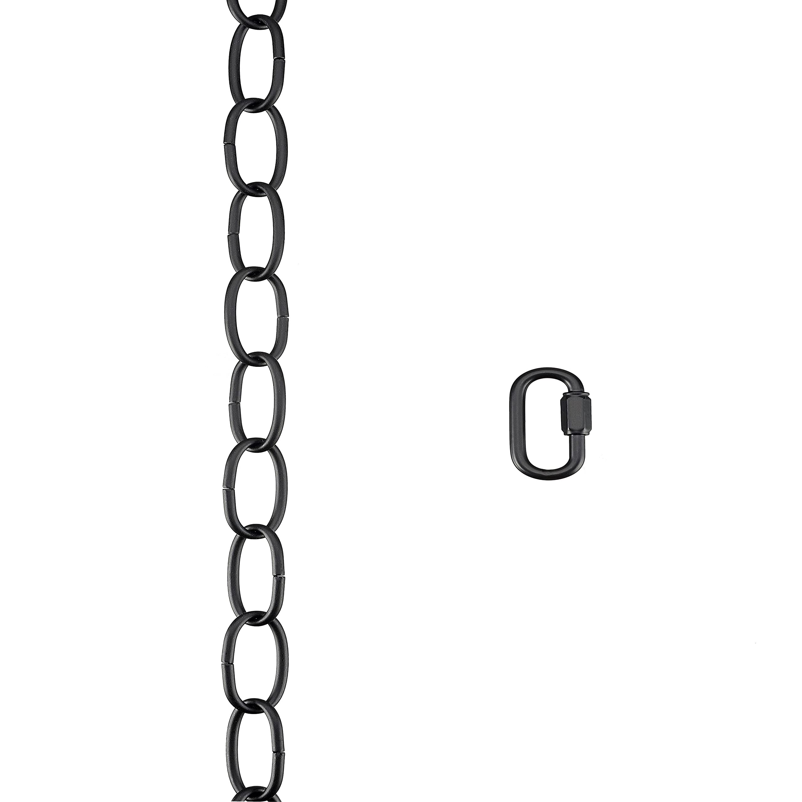 Aspen Creative 21108-81,Steel 6 Feet Heavy Duty Chain & Quick Link Connector for Hanging Up Maximum Weight 40 Pounds-Lighting Fi