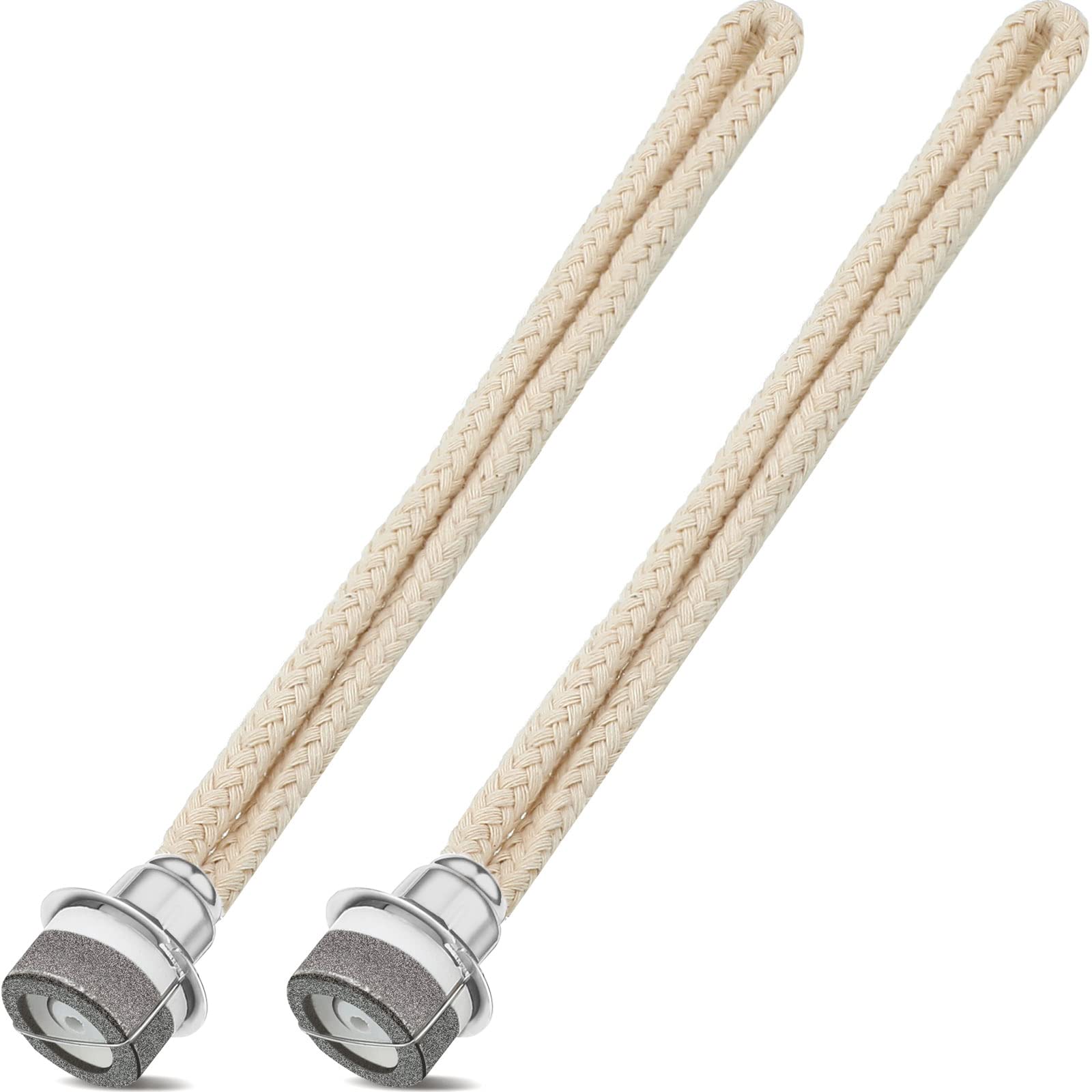 Maitys Oil Lamp Wick Replacement - 2 Pieces, Fragrance Diffuser, 6.3 Inch, Silver, Model Maitys-FHS5DF52D