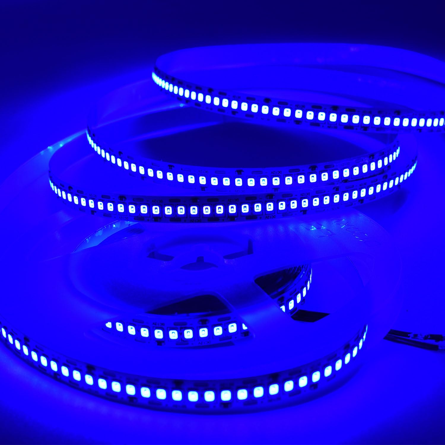 SUYOOULIN LED Strip Lights, SMD 2835, 16.4Ft, 1200 LEDs, Waterproof IP65, 26000LM Brightness, Blue