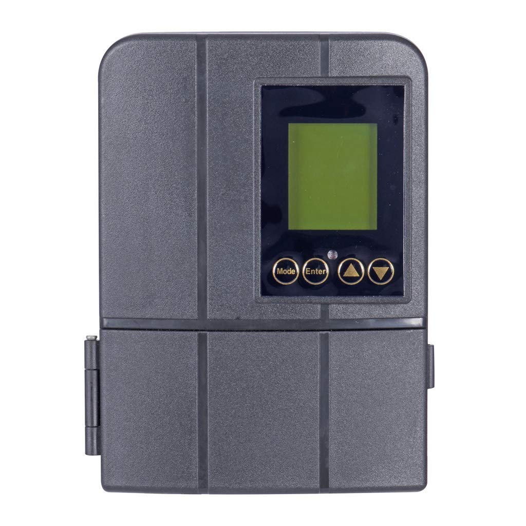 Sterno Home GL33050 12V 50W Low Voltage Landscape Lighting Transformer with Dusk-to-Dawn Timer  Grey-Like New