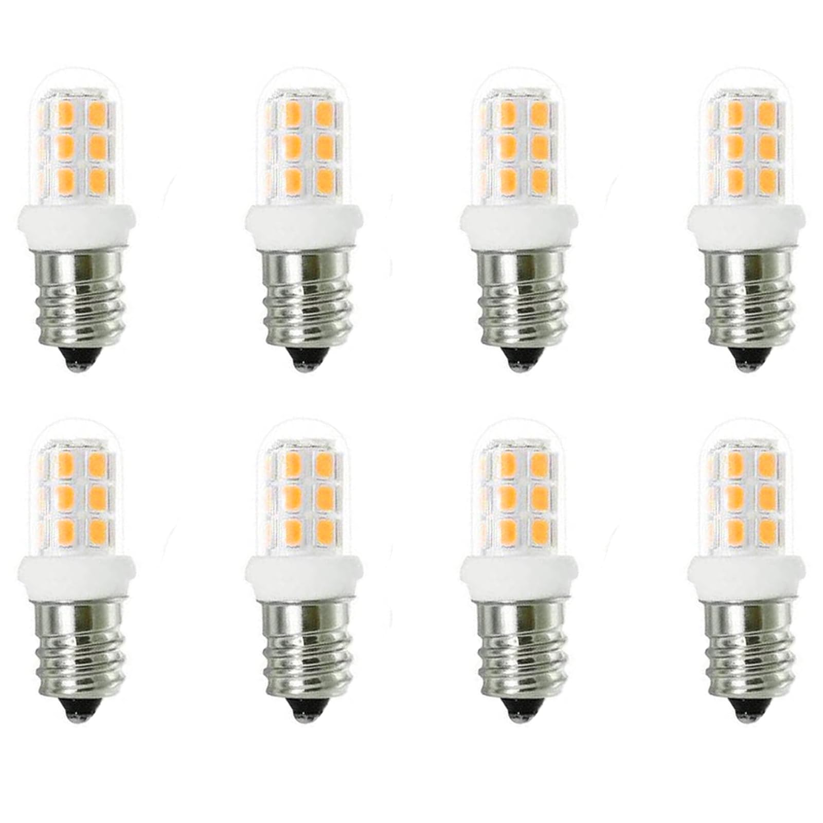 Zssxoled [Pack Of 8 C7 E12 Led Bulbs Salt Lamp Light Bulb Replacement For 15W Himalayan Salt Lamps, Night Light Bulbs, Chandelie