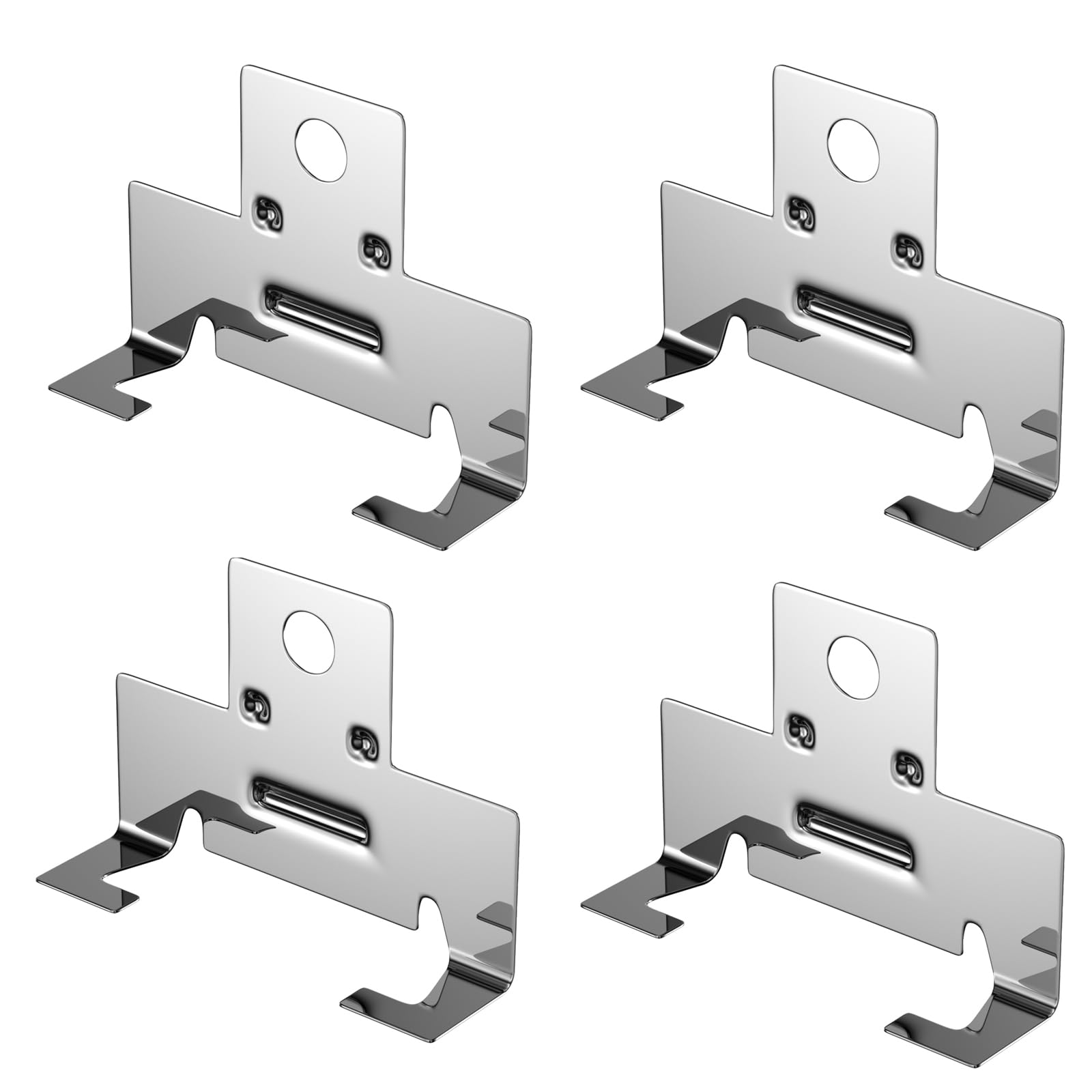 ROOWINTOO Recessed Light Clips, Torsion Springs, 40 Pack (20 Pairs), Stainless Steel, Model C-CLIP