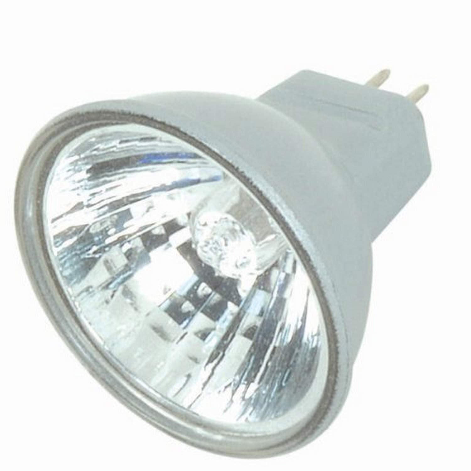 Satco S4170 20 Watt Mr11 Halogen Gz4 Base 12 Volt Silver Back Nfl 30 Beam Pattern No Harmful Ultraviolet Rays Light Bulb, With L