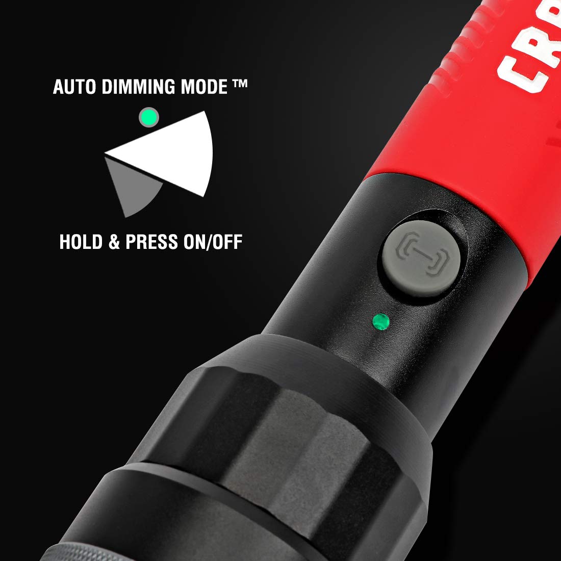 Craftsman 700 Lumens Led Handheld Spotlight Flashlight, 3 Lighting Modes For Camping, Hiking, Fishing, Running, Power Outages, &