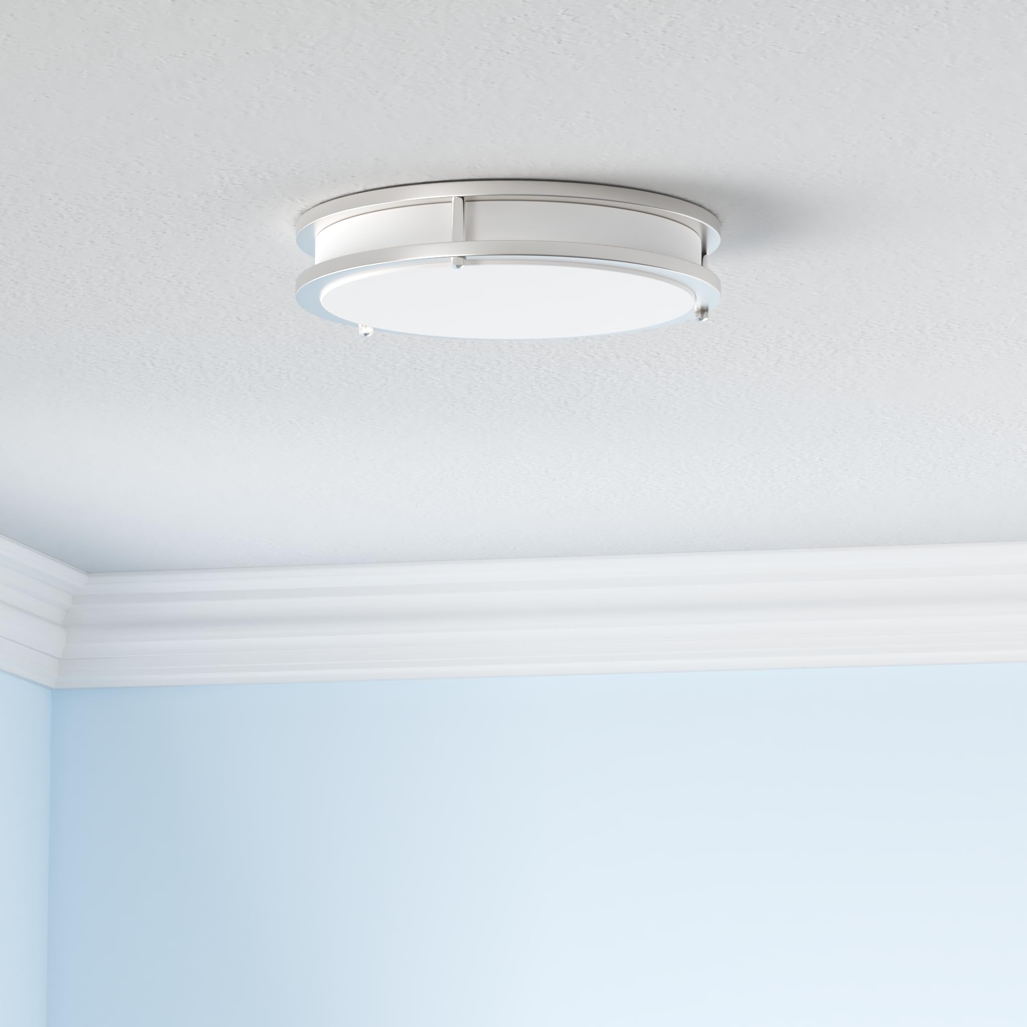 36W Led Flush Mount Ceiling Light Fixture, 13Inch Led Ceiling Light 3600Lm, Modern Ceiling Light 2700K/3000K/4000K/5000K/6500K 5