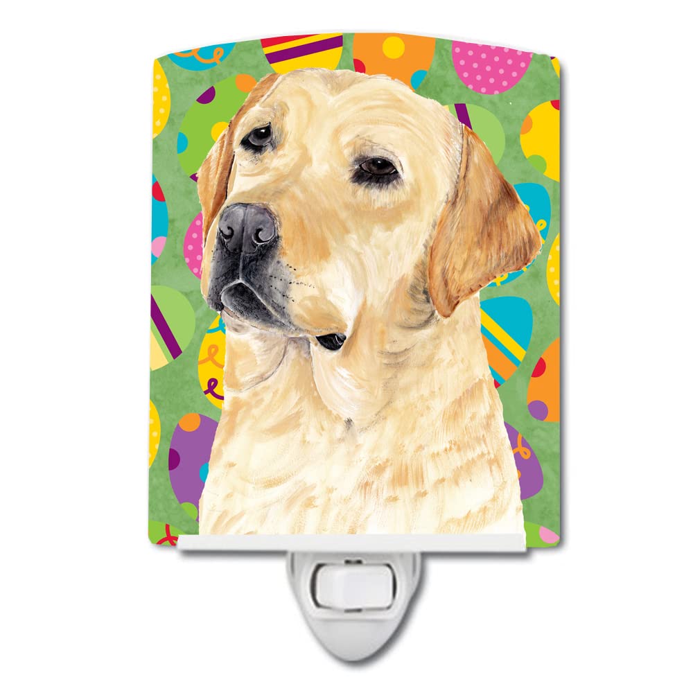 Carolines Treasures Ceramic Night Light, SC9456CNL, 6x4x3in, Multicolor, UL-Certified for Bedroom, Bathroom, Nursery, Kitchen