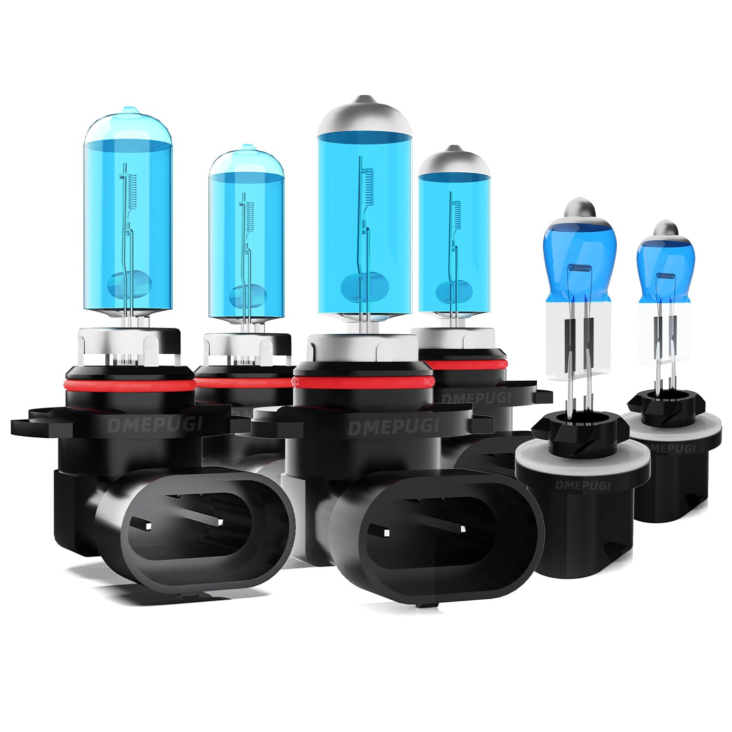 DMEPUGI Compatible With Buick Century 1996-2004 Halogen Headlight Bulbs,9005+9006 High Low Beam +880 Fog Lights Halogen Light Bu