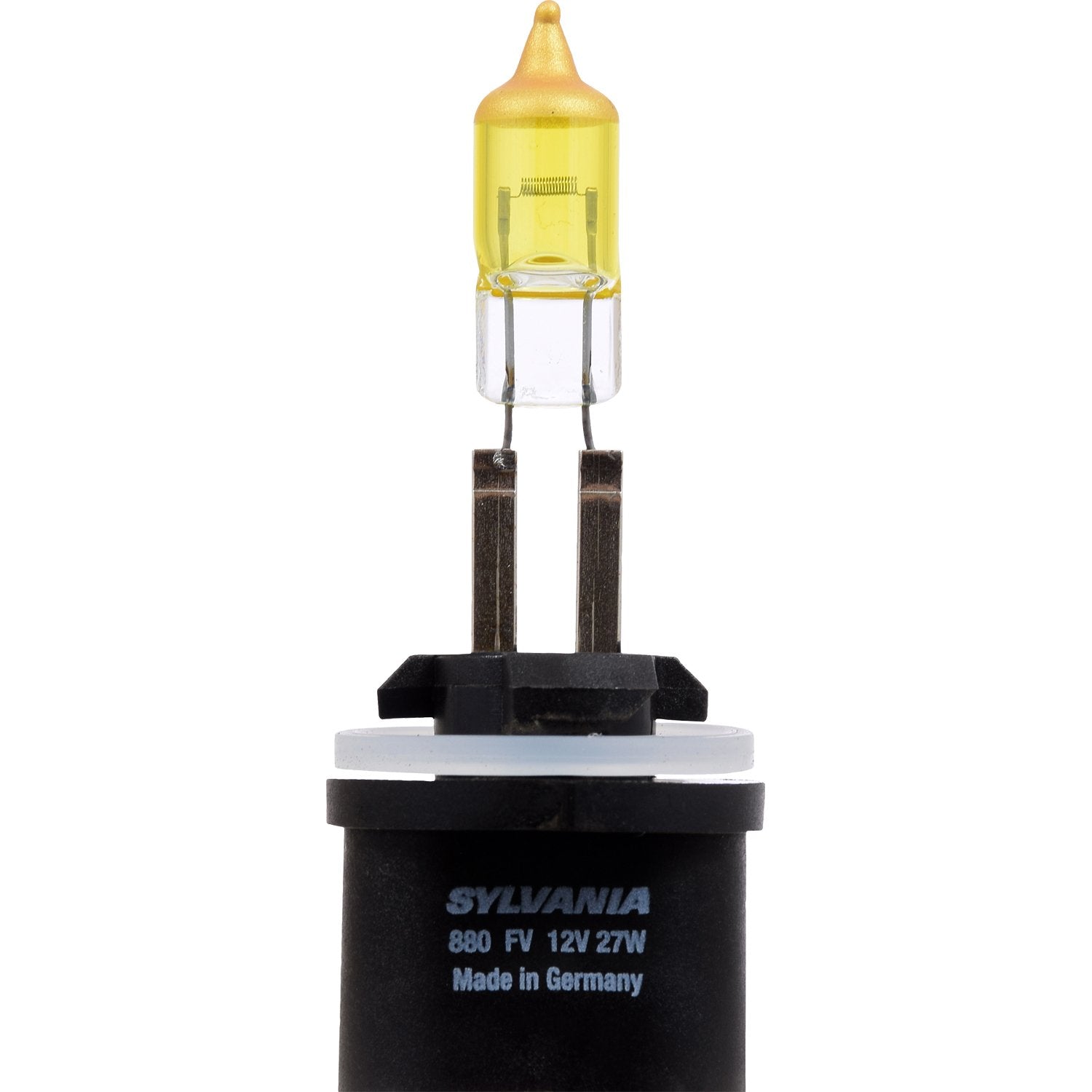 SYLVANIA 880 Fog Vision Halogen Fog Lights - High Performance Yellow, Street Legal, 2 Bulbs