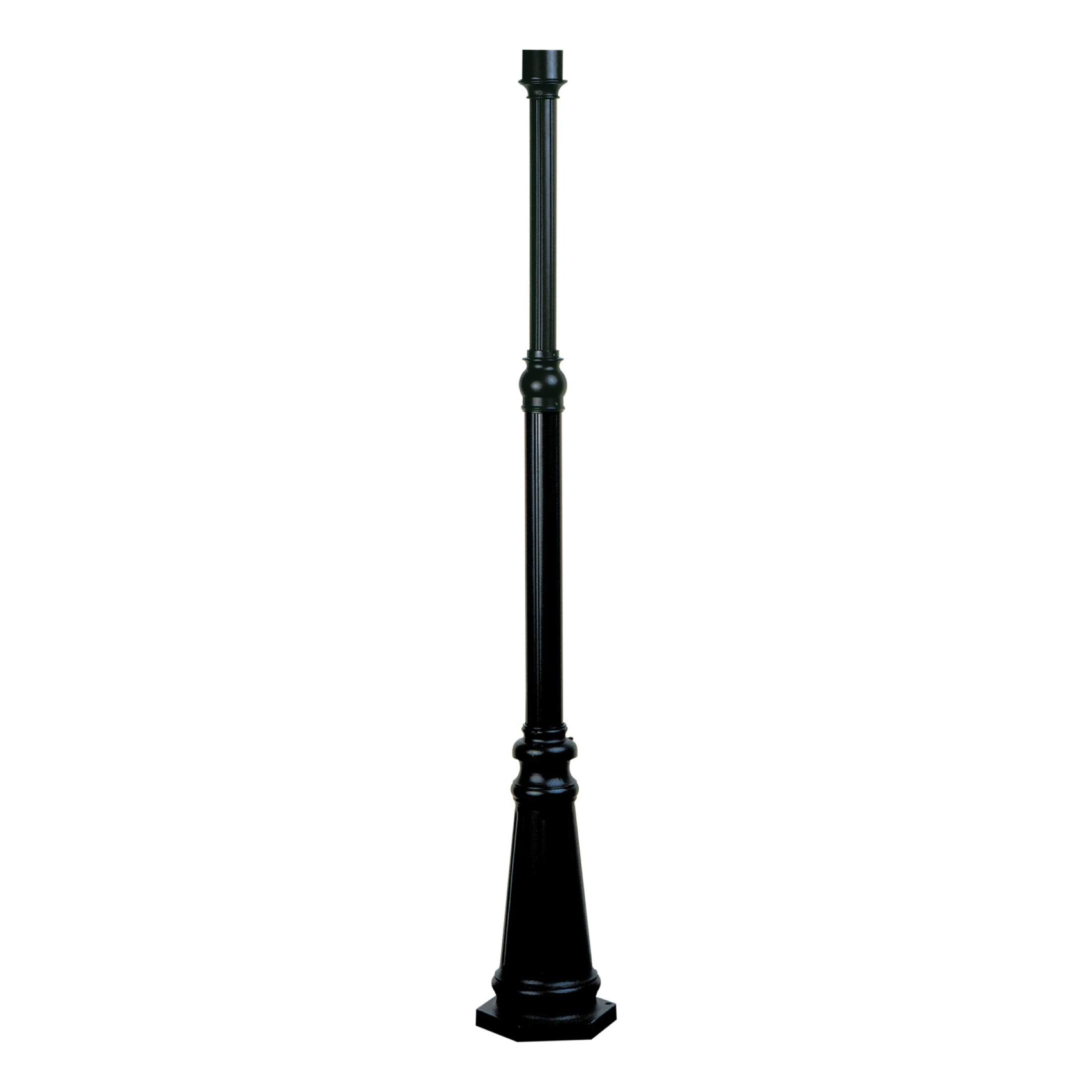 Artcraft Lighting Classico Medium European Style Outdoor Lamp Post, Black
