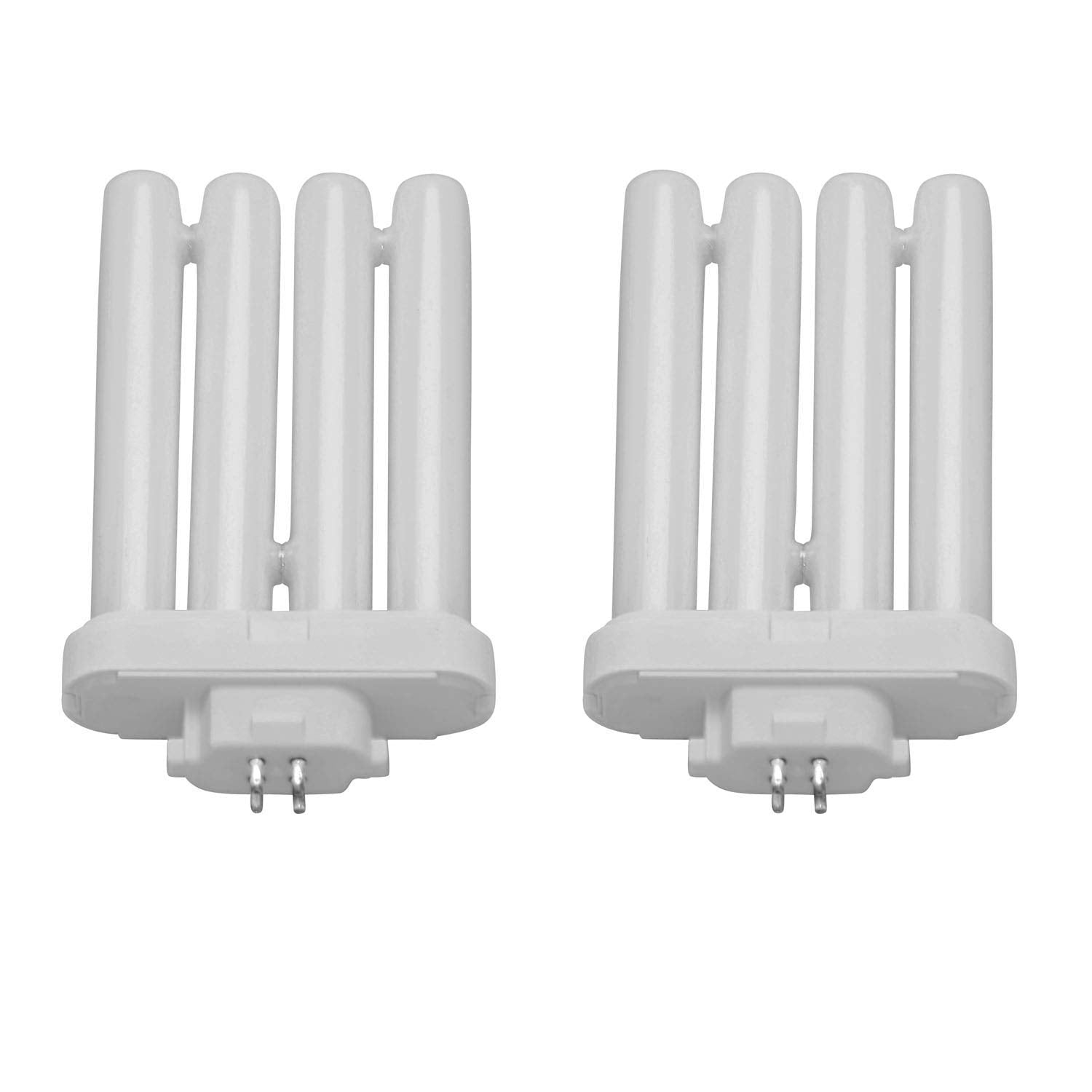 Lumenivo FML Lamp 27W Fluorescent Bulb Replacement - 4 Prong, Cool White 4100K - 2 Pack