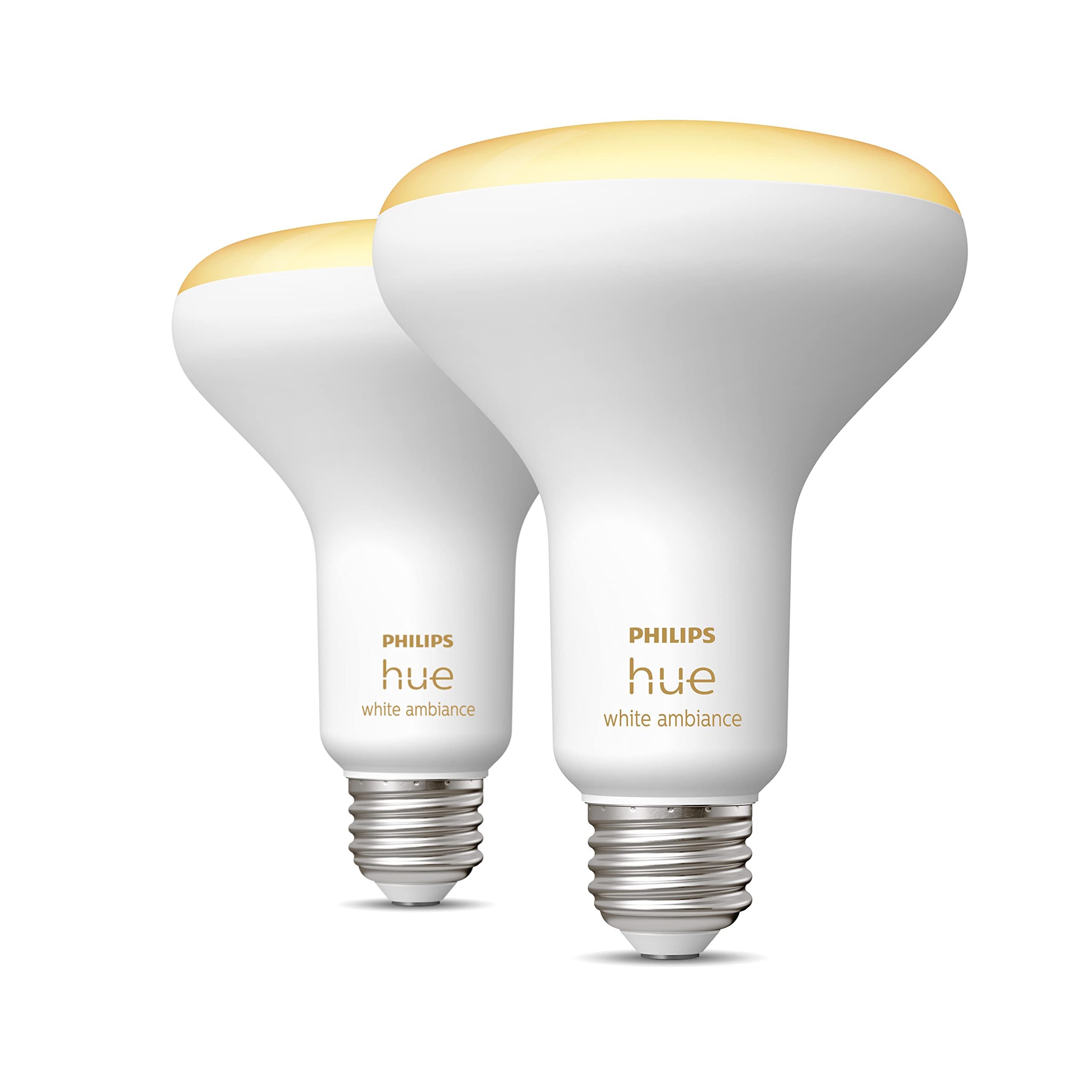 Philips Hue White Ambiance Br30 Led Smart Bulbs (Bluetooth Compatible), Compatible With Alexa, Google Assistant, And Apple Homek