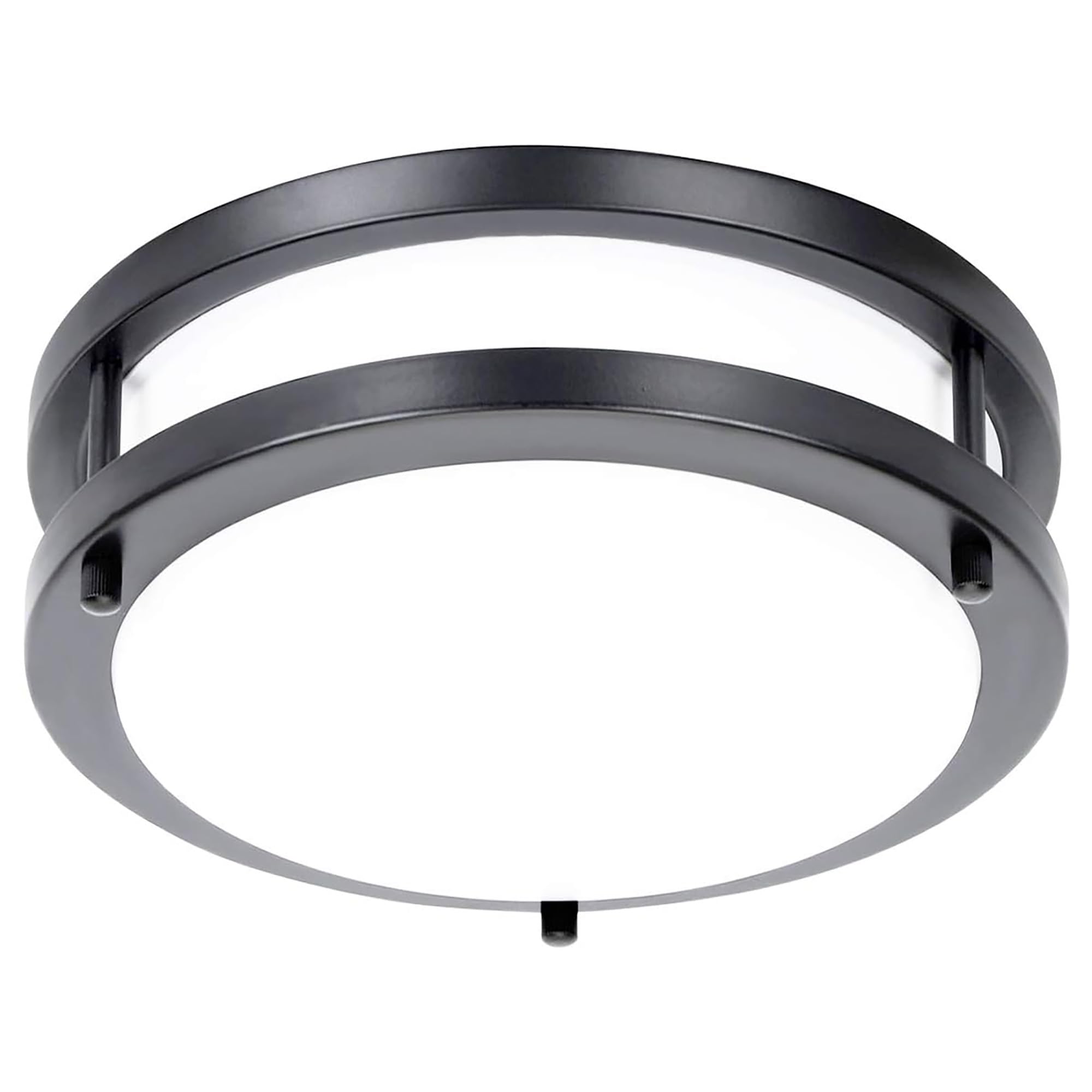 48W Dimmable LED Ceiling Light Fixture, 13.2in Flush Mount Light Fixture, Ceiling Lamp for Bedroom, Kitchen, Bathroom, Hallway, 