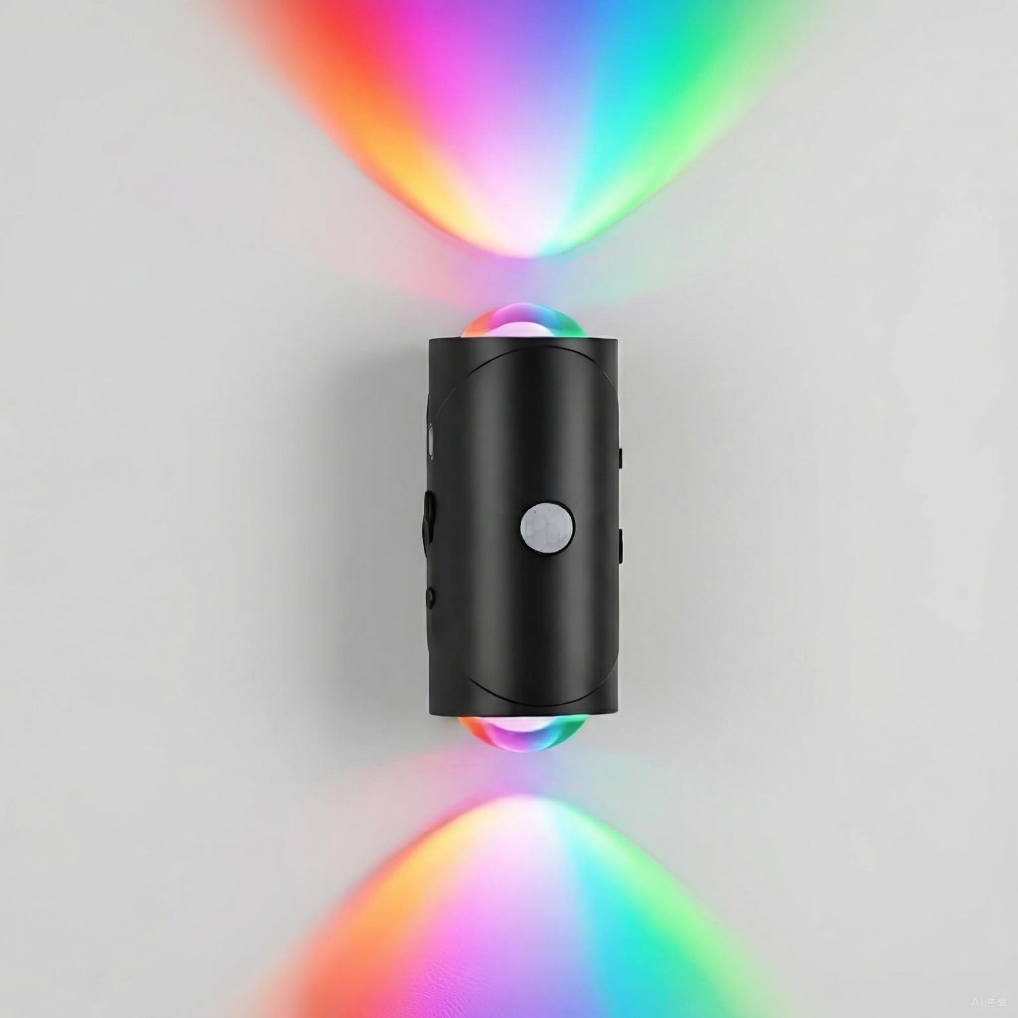 ZSYZDL Rechargeable Motion Sensor Night Light, Magnetic RGB Color Changing LED Ambient Lighting, Compact Battery Operated Indoor