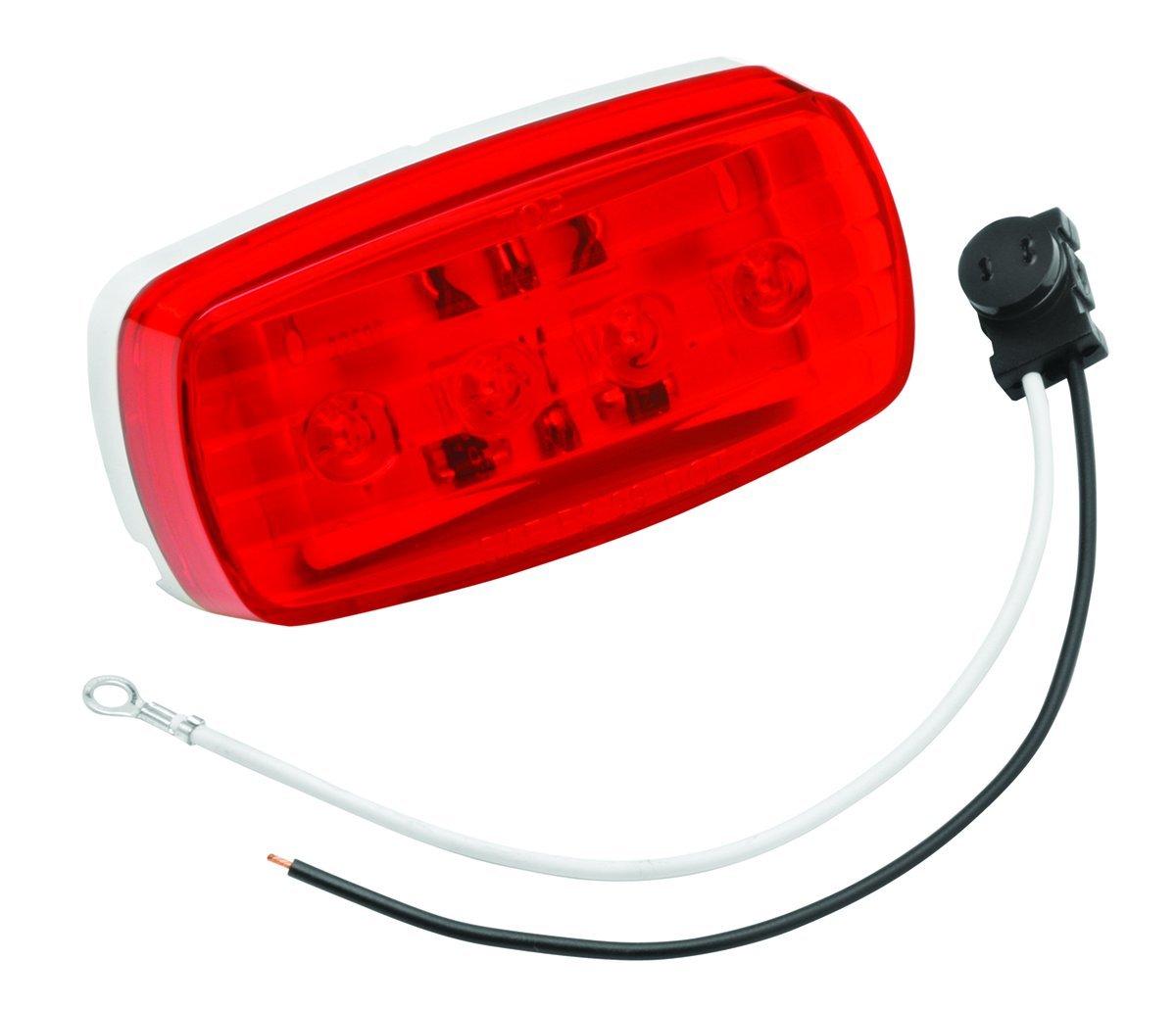 Bargman 47-58-031#58 Series Red Clearance Side/Marker Led Light