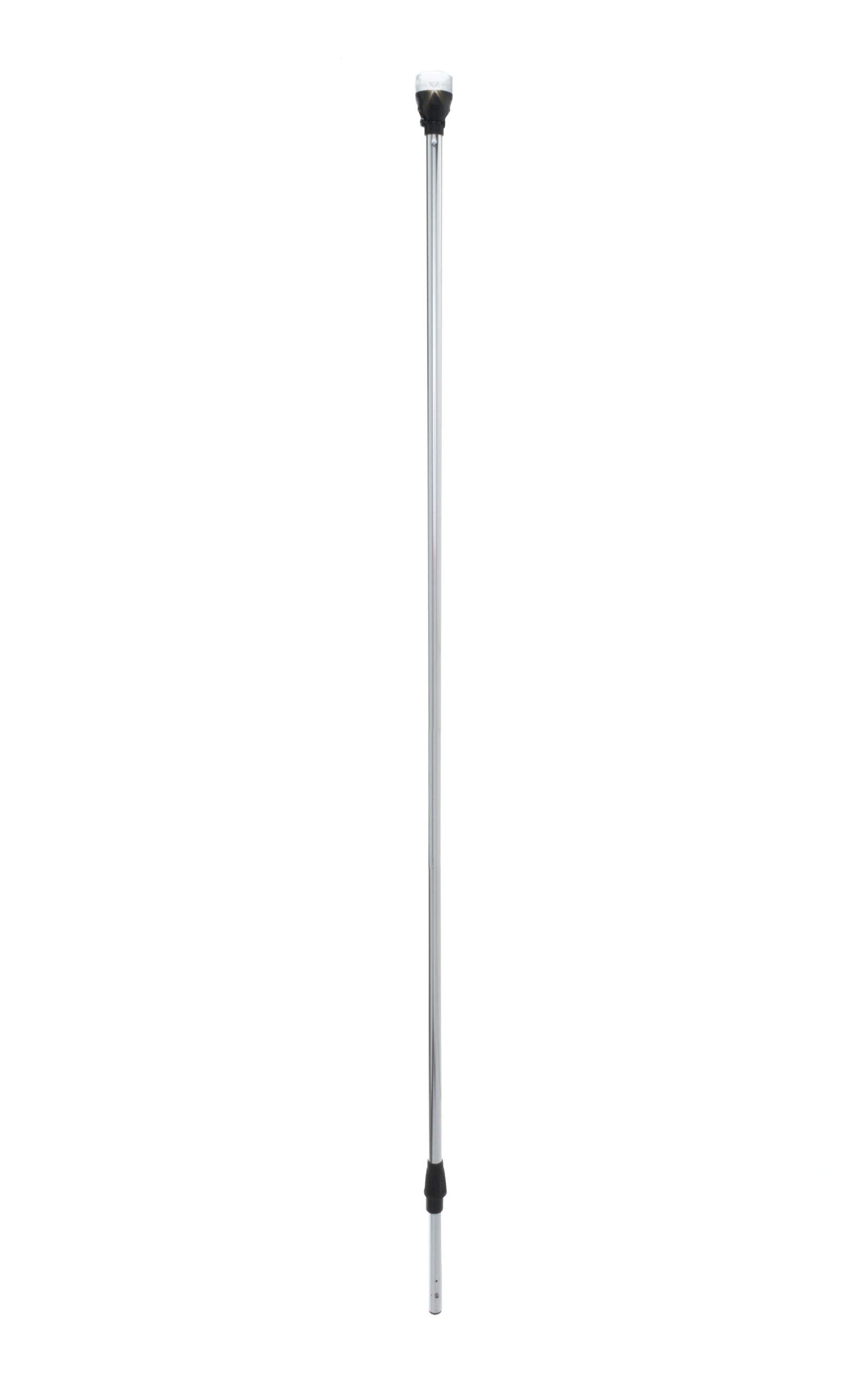 Attwood All-Round Articulating Light 54” - Aluminum, Model 5530-54A7, Durable Design