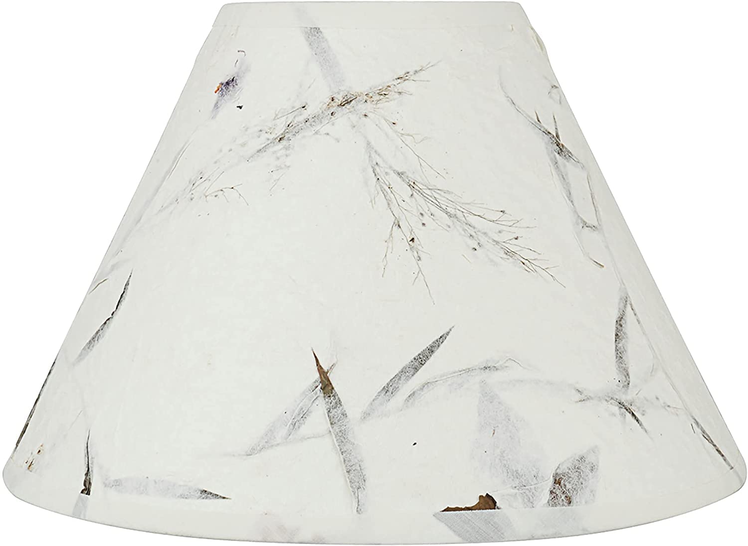 Aspen Creative 58752A, Empire Uno Lamp Shade, Off White, 4&quot; Top X 10&quot; Bottom X 7&quot; Slant Height, Slip Uno 33Mm