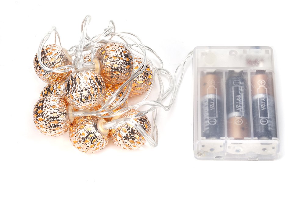 Kikkerland String Lights Moroccan Lantern