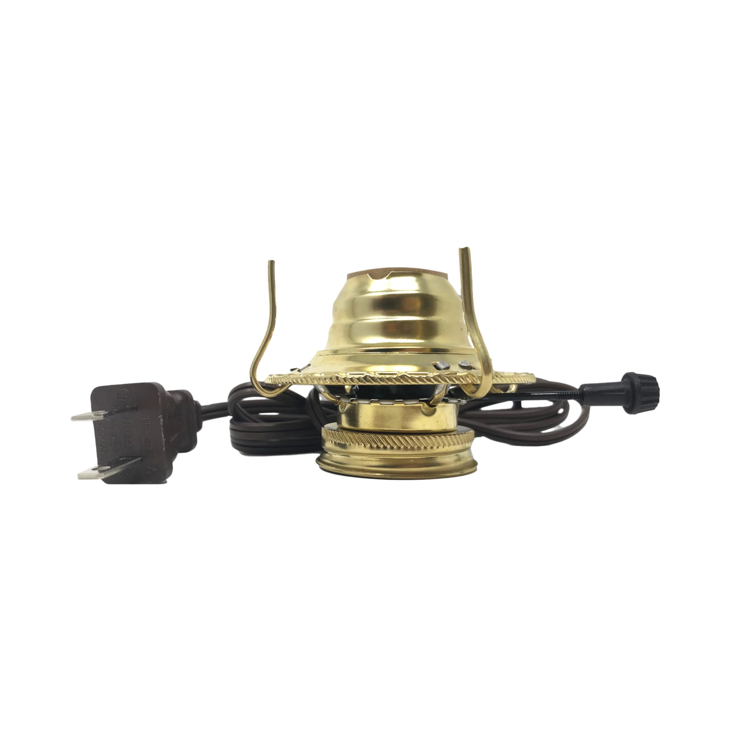 Light of Mine - Oil Lamp Parts (Electric Brown Cord Conversion Kit - 1 Pack)