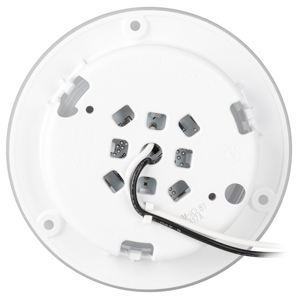 Lumitronics Rv 4.5&quot; Led Recessed Interior Dome Puck Light
