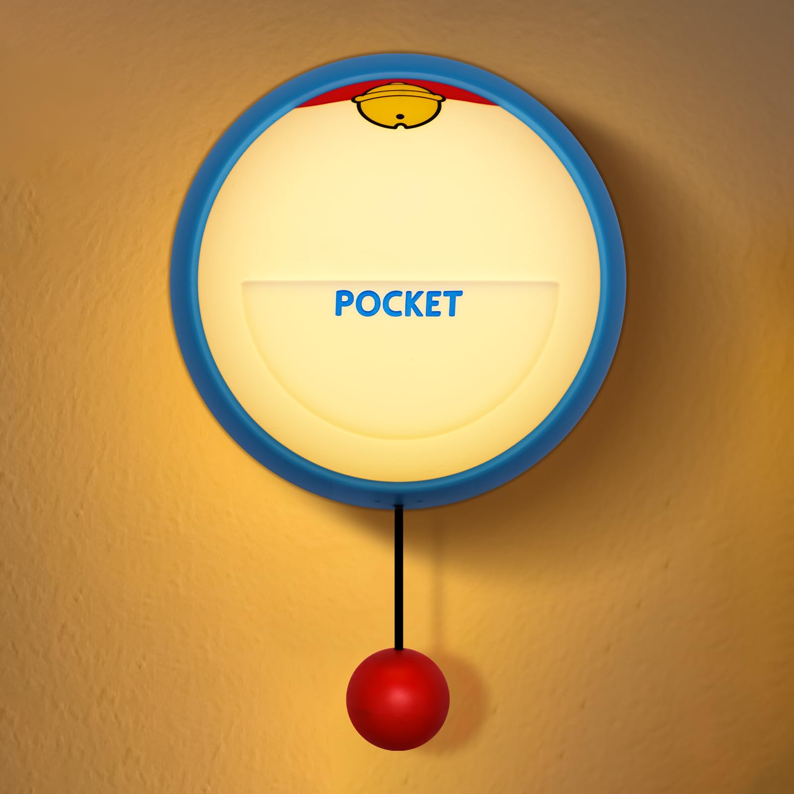 TCMOT Night Light Cute for Kids, 3-Level Dimmable Night Lamp Wall Mounted, Silicone Squishy Light Up Gifts, Rechargeable Bedside