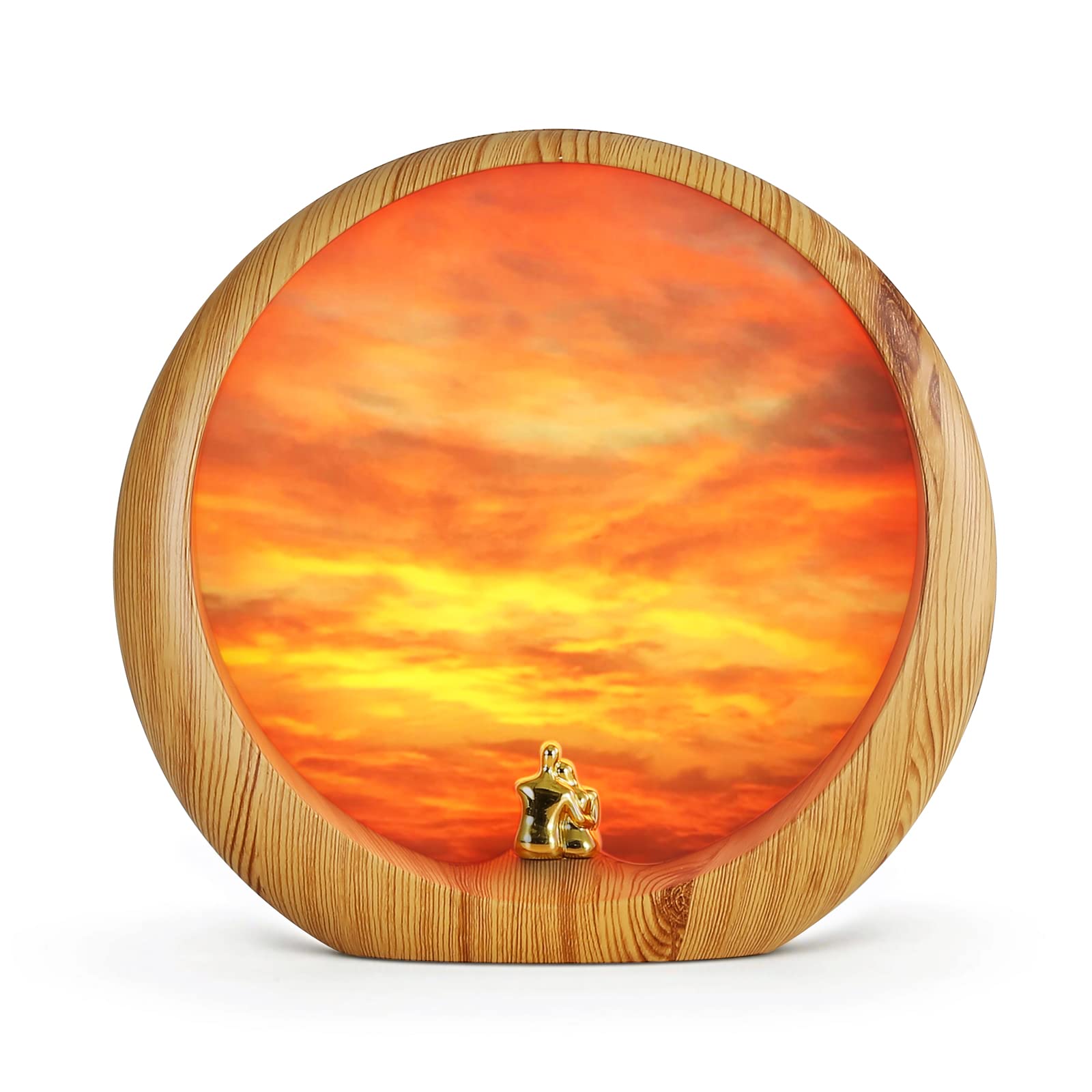 Mamre Sunset Glow Lamp - Anniversary & Wedding Gift, Centerpiece Table Decoration For Mom
