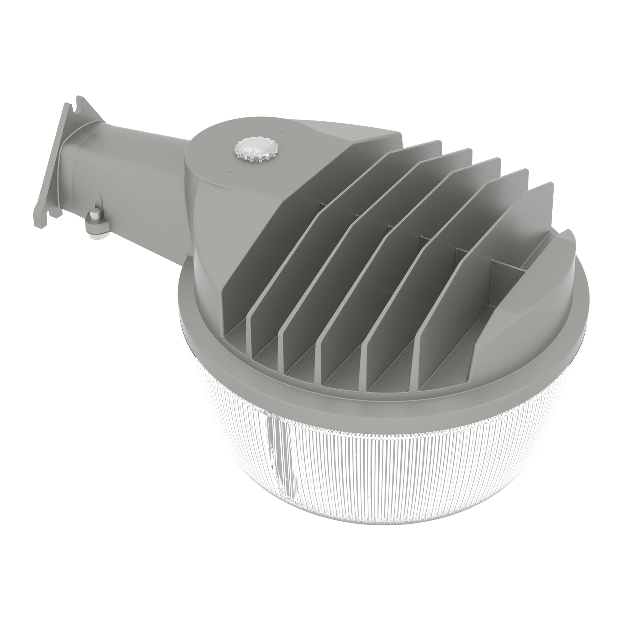 HALO ALB Outdoor LED Security Area Light, 7000 Lumens, Aluminum, Gray, Wall/Pole Mount, Model ALB7A40GY