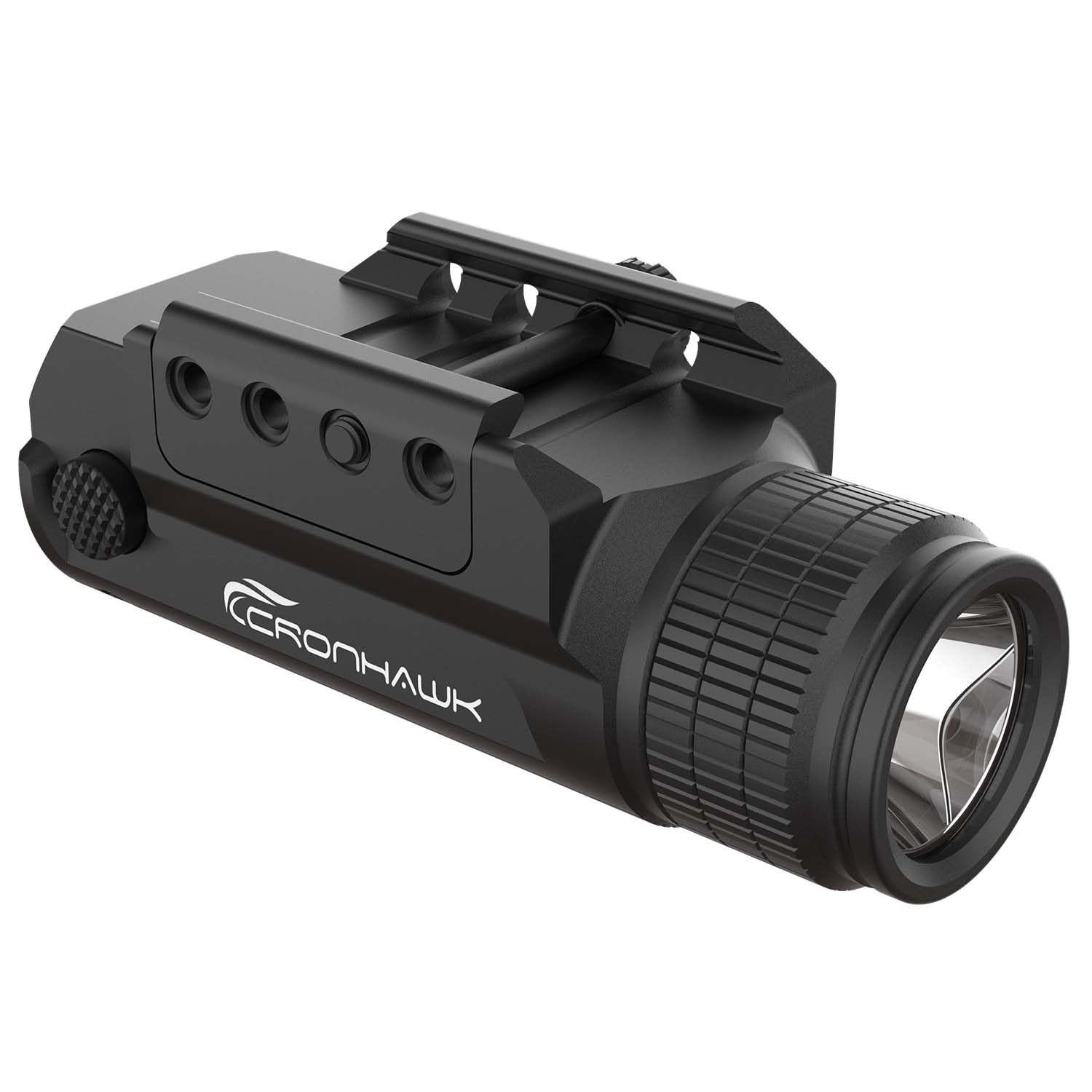 CRONHAWK 2 Pieces Rechargeable 700 Lumen Handheld Toy Flashlight Rail Mounted HandLauncher Light