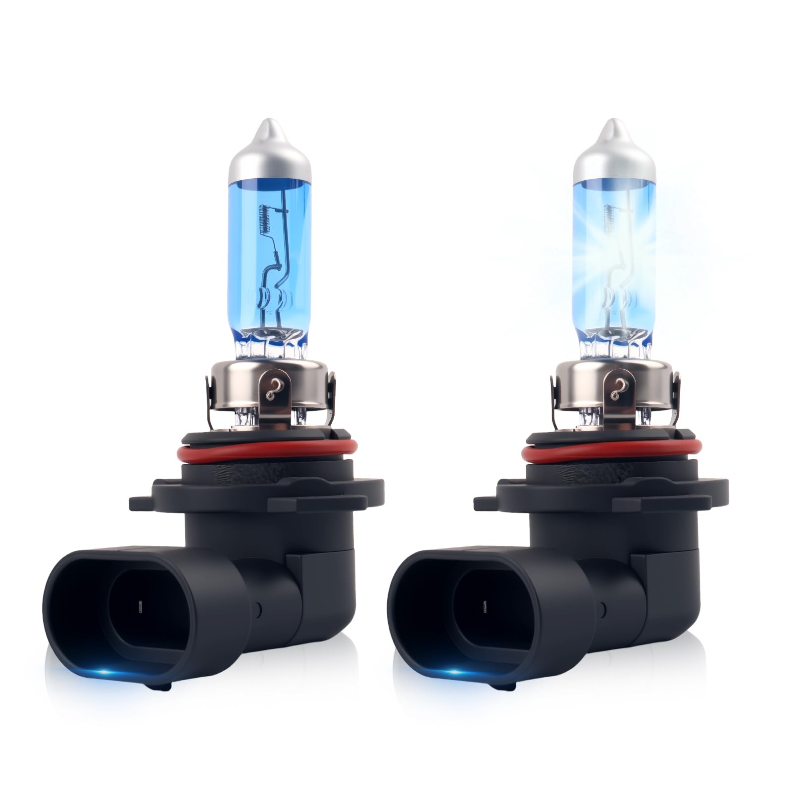 Figpade 2PCS Halogen 9006 Headlight Bulbs for Car,55W 12V Car Low Beam Headlight Bulb Color Temperature 4300K as Replacement Par