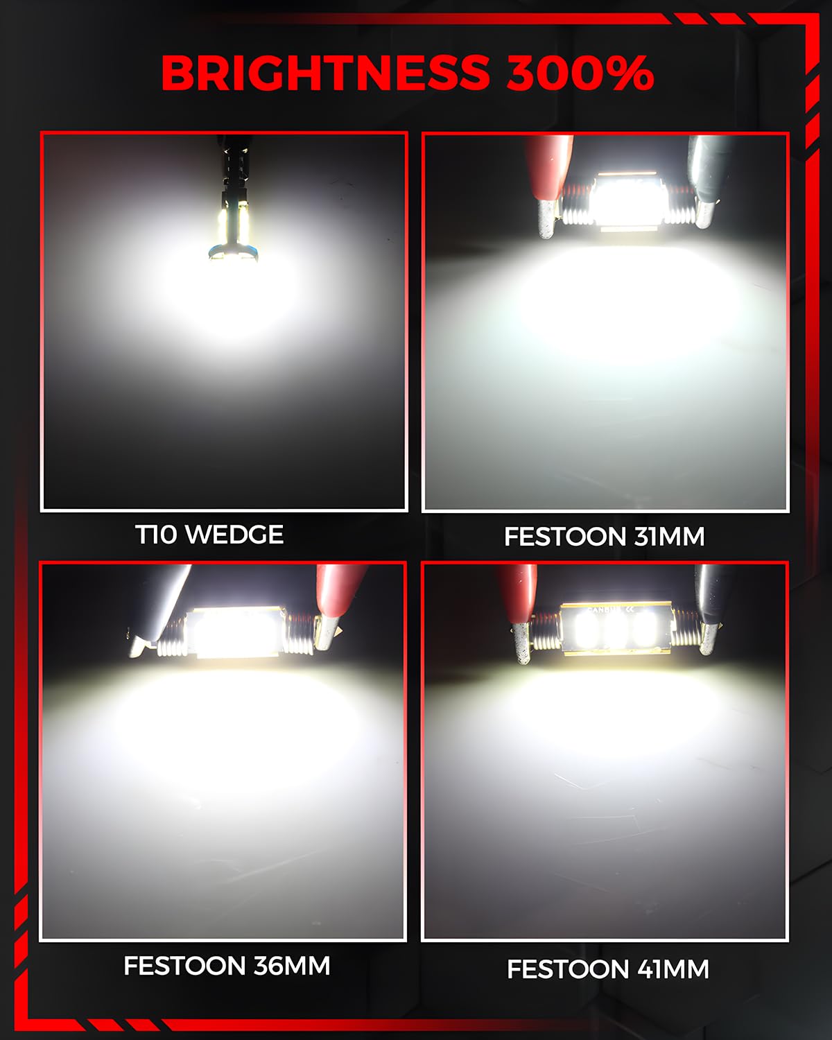 WLTATBUA LED Interior Light Kit for Nissan Frontier 2005-2022, 6000K White License Plate Bulbs, Model ZY-NISSAN-Frontier-0520