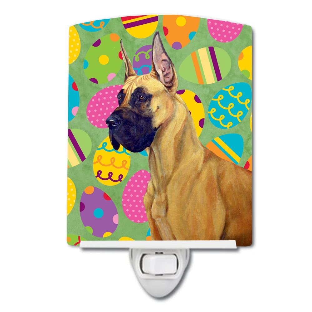 Carolines Treasures Great Dane Ceramic Night Light, UL-Certified, 6x4x3in, Multicolor, Model LH9400CNL