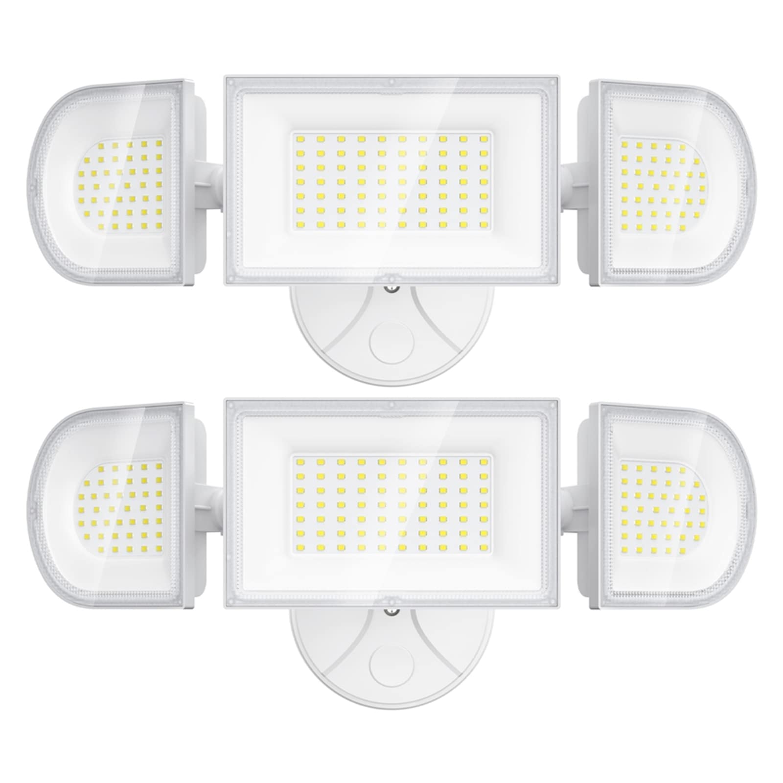Imaihom 100W Ip65 Waterproof Flood Lights, 9000Lm, 3 Adjustable Heads - 6500K Daylight