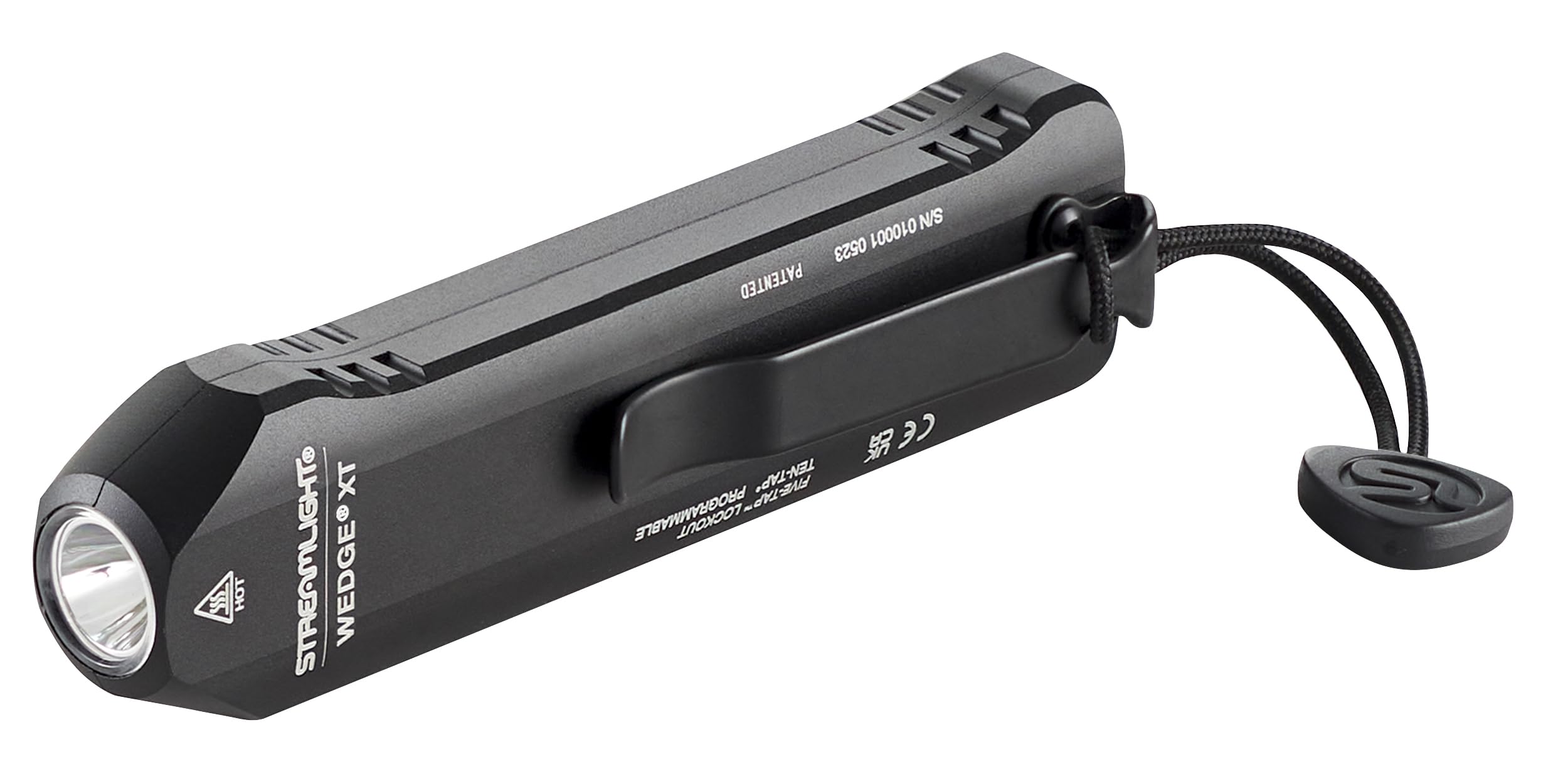 Streamlight Wedge XT Flashlight 500 Lumens USB-Cable Pocket Lanyard Black Model 88812