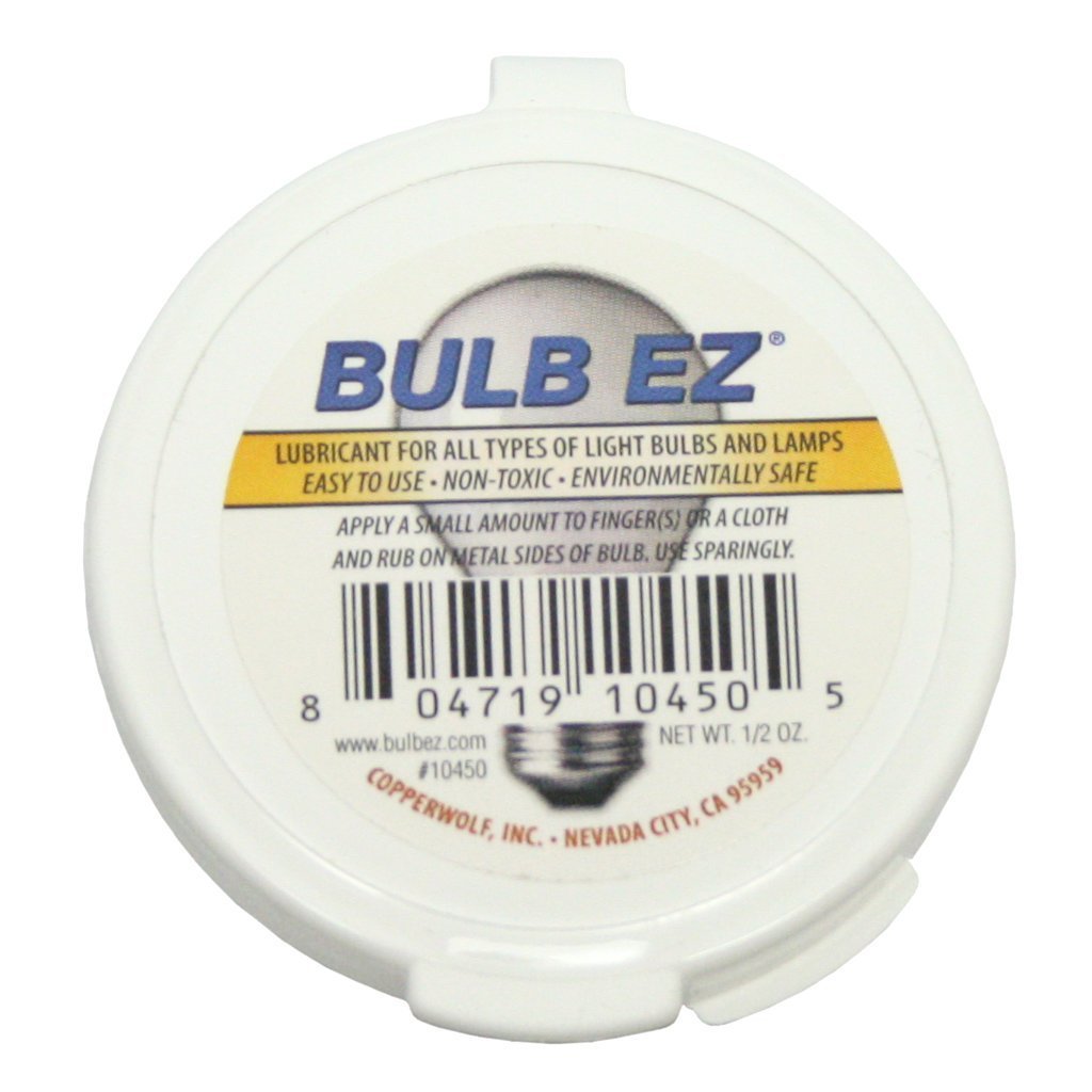 Bulb EZ Light Bulb Lube, 1/2 Ounce, Copper, Model 10450