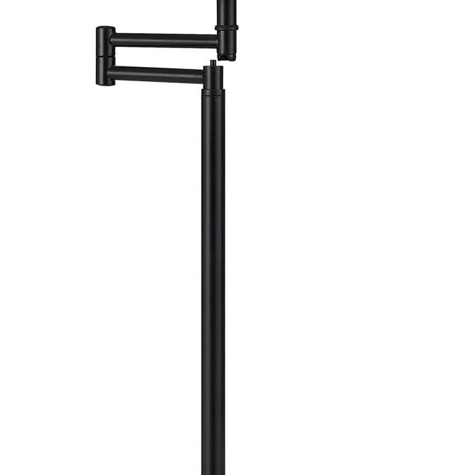 Benjara Bm225114 Metal Round 3 Way 27&quot; Table Lamp With Spider Type Shade, Bronze And Brown