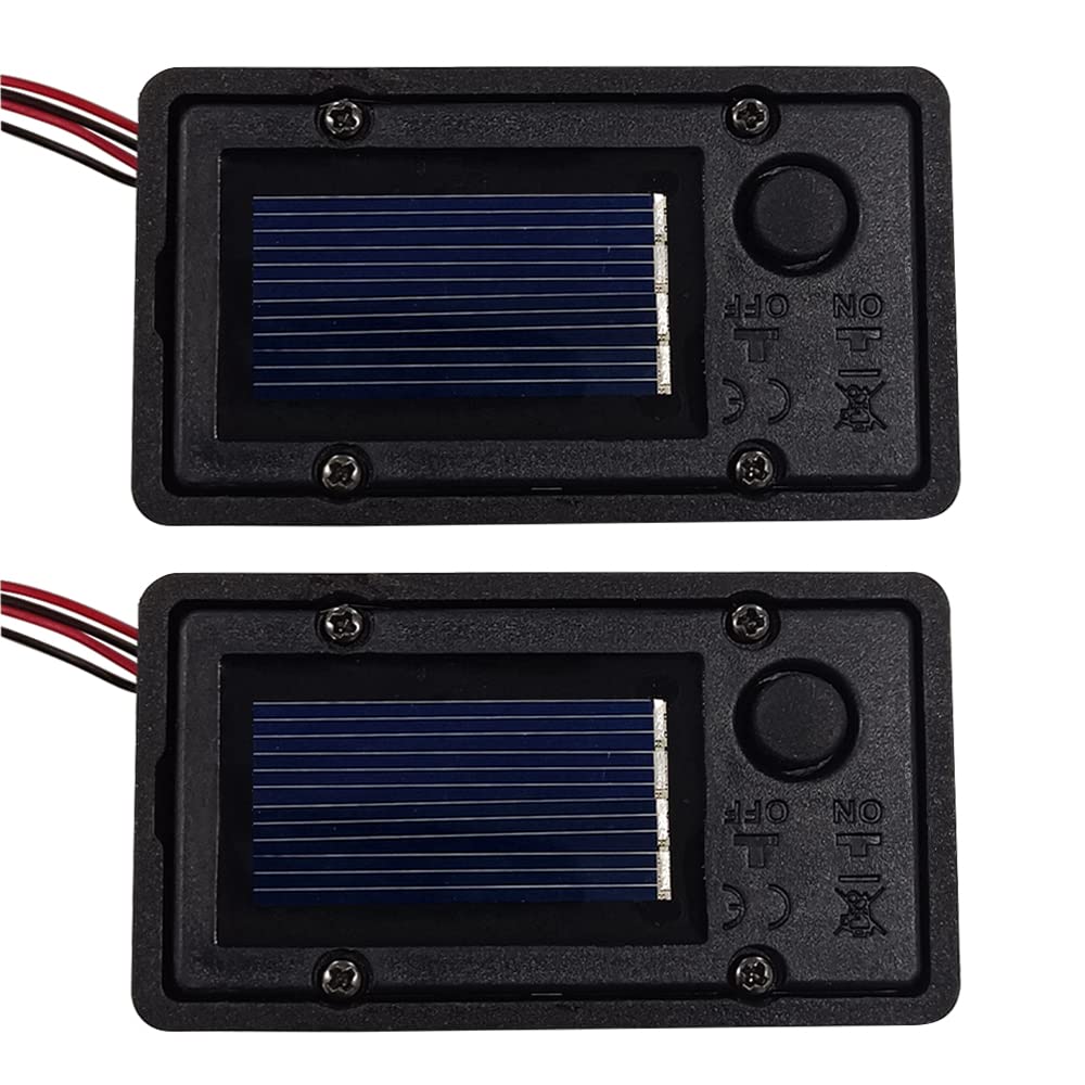 AQEENURA Solar Lantern Light Replacement Parts, Plastic, 2PCS, Model AQEENURA, Outdoor Hanging Lantern Accessories