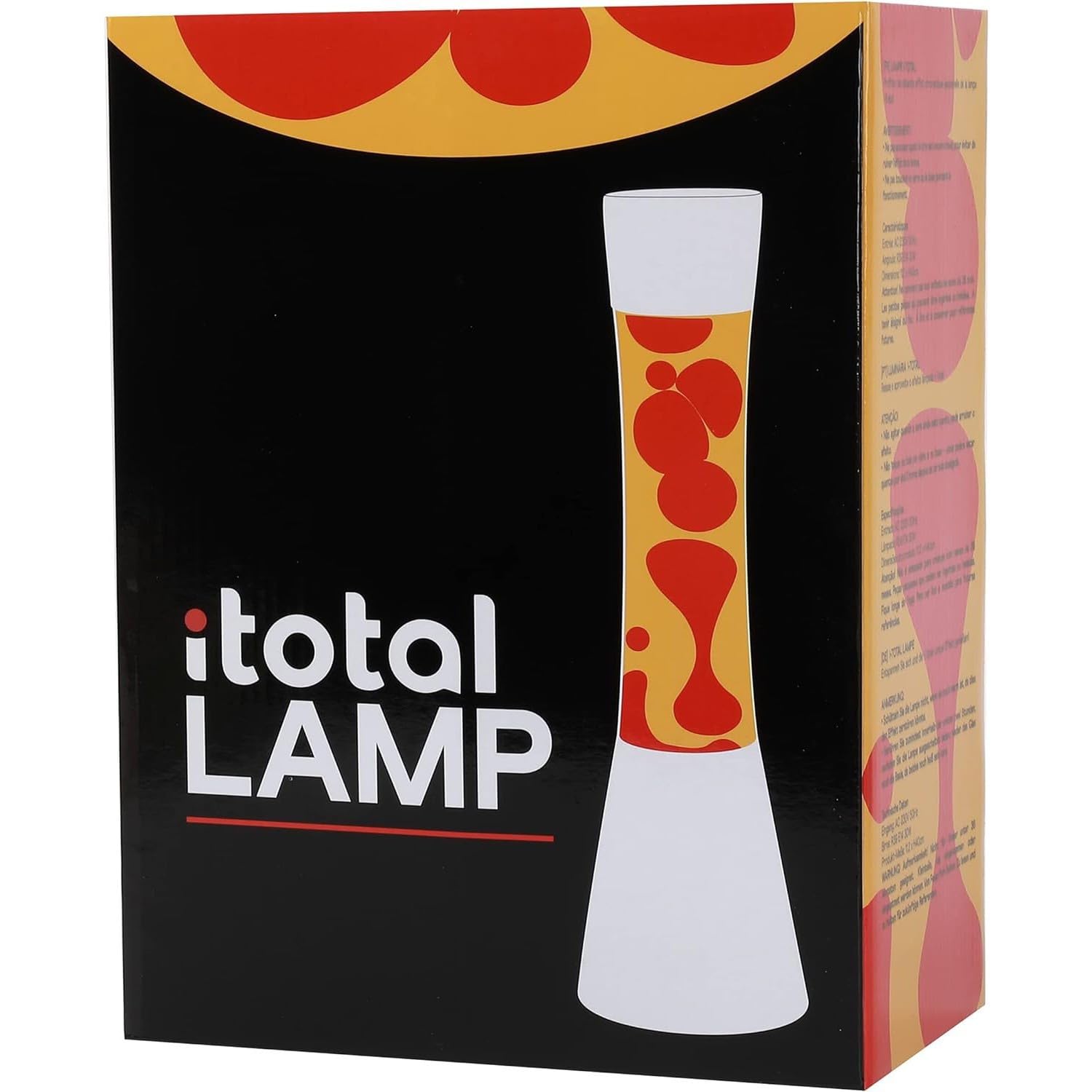 I-TOTAL Colorful Bubble Lamp with Hypnotic Wax, 3.93x15.74 in, Green & Yellow, US Plug, Model 0000