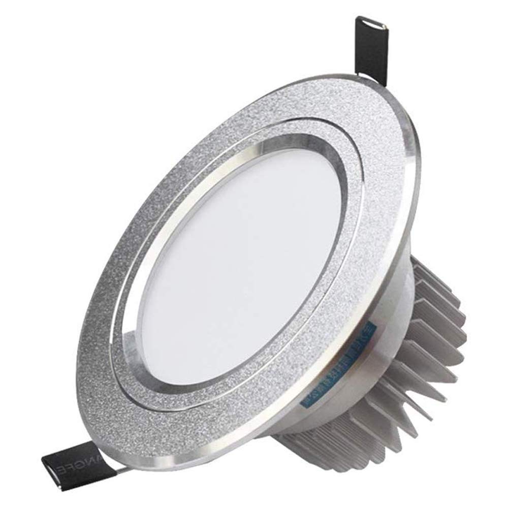 OZZKI Recessed LED Recessed Spot Lights Daylight Home Panel Light Illumination Certified Concealed Profession Ceiling Garage Dec
