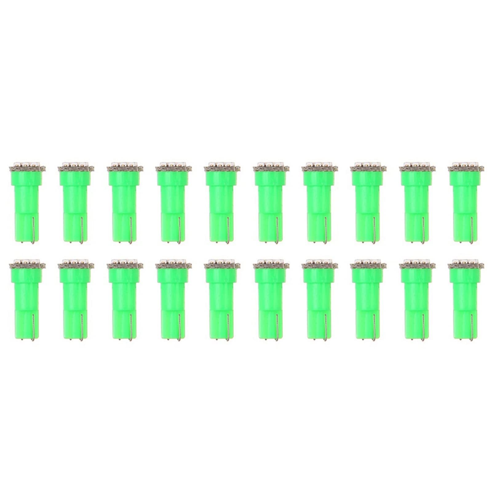 Cciyu 20X T5 17 74 73 Instrument Gauge Cluster Dash Led Bulbs Indicator Light (Green)
