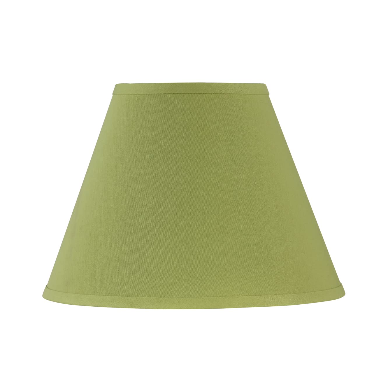 Aspen Creative 32640 Transitional Empire Shape Spider Construction Lamp Shade, Lime Green, 6&quot; Top x 12&quot; Bottom x 9&quot; Slant Height