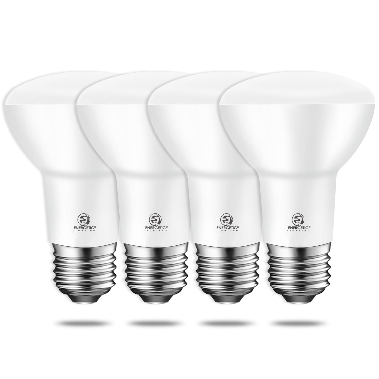 Energetic Br20 Led Bulb R20 Dimmable 5000K Daylight 45W Equivalent To 6.5W, Recessed Can Light Bulbs, Kitchen Ceiling Lights, E2