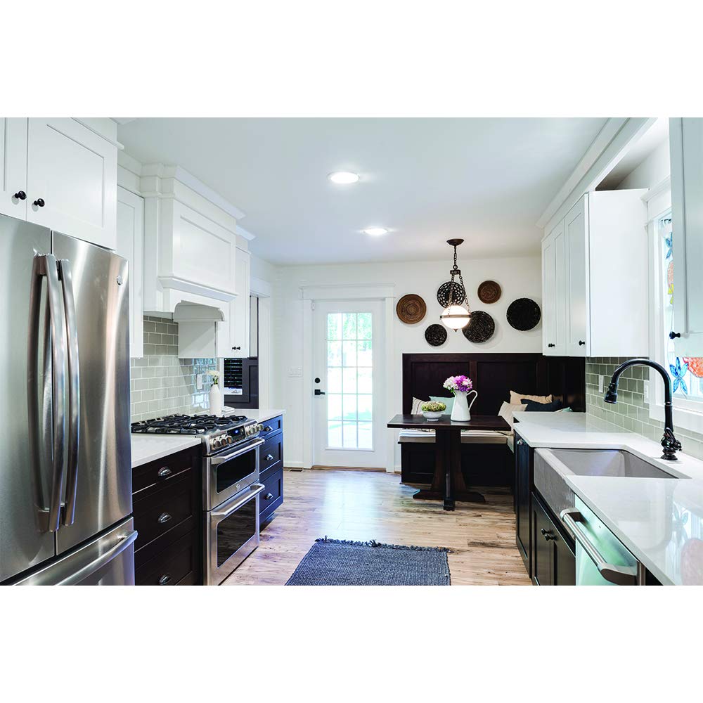 Halo E26 6 In. Aluminum Recessed Lighting Housing For Remodel Ceiling, Insulation Contact, Air-Tite, (E7Ricat)