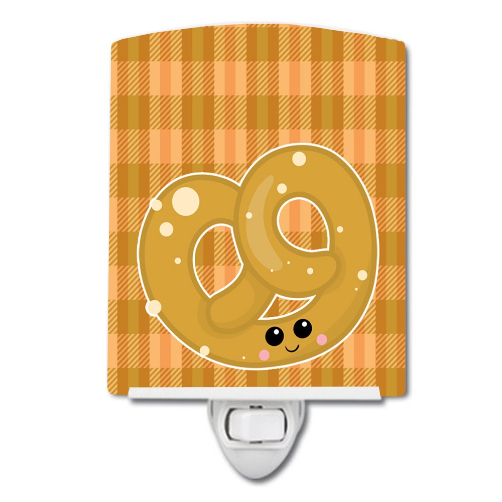 Carolines Treasures BB6888CNL Pretzel Ceramic Night Light Compact, ULCertified, Ideal for Bedroom, Bathroom, Nursery, Hallway,